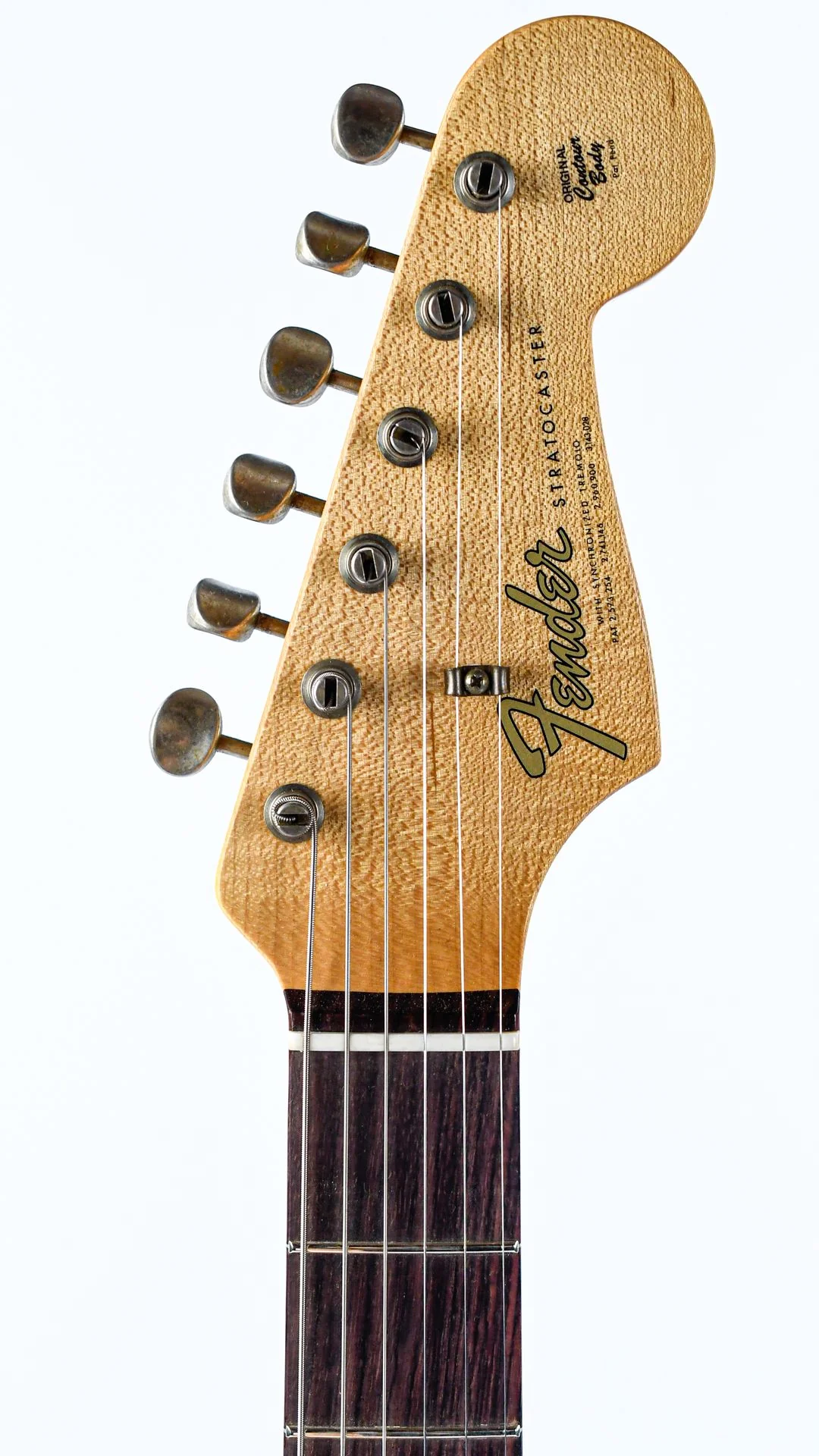 Fender Custom Shop '65 Stratocaster Blue Sparkle Journeyman Relic - Image 2