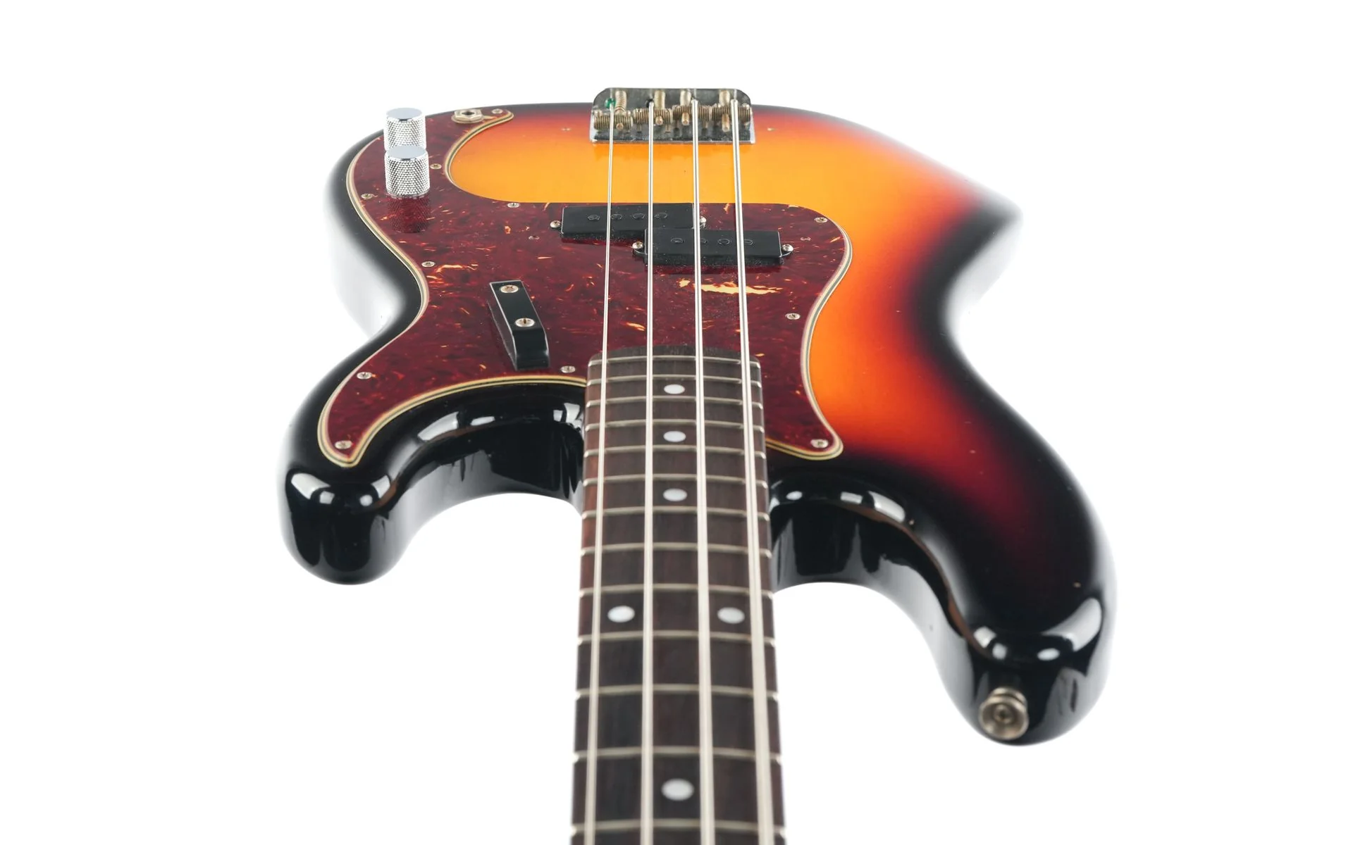 Fender Custom Shop 66 Precision bass Journeyman Bleached 3 Tone Sunburst 2023 - Image 12