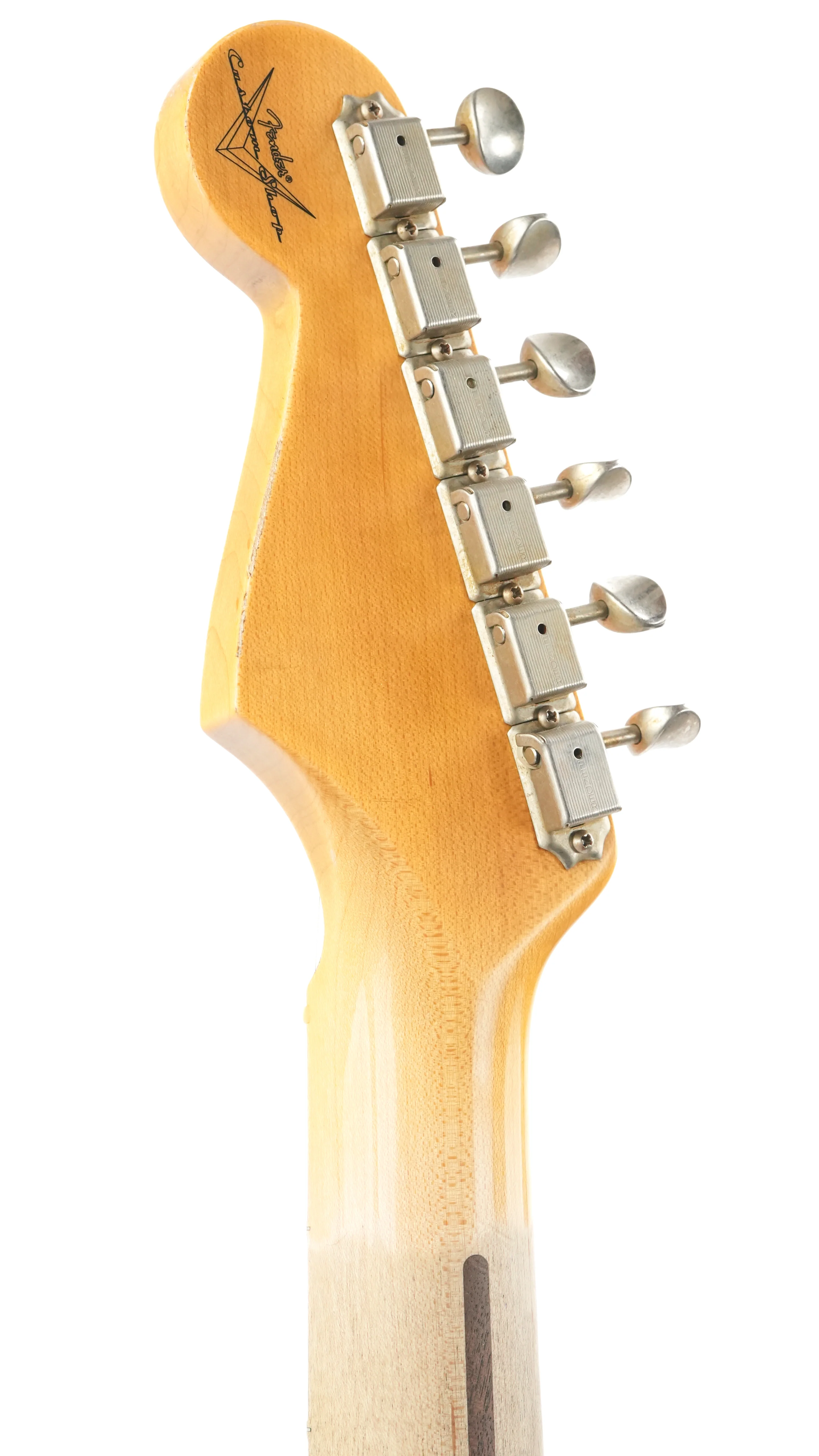 Fender Custom Shop Ancho Poblano Stratocaster Olympic White Relic 2023 - Image 6