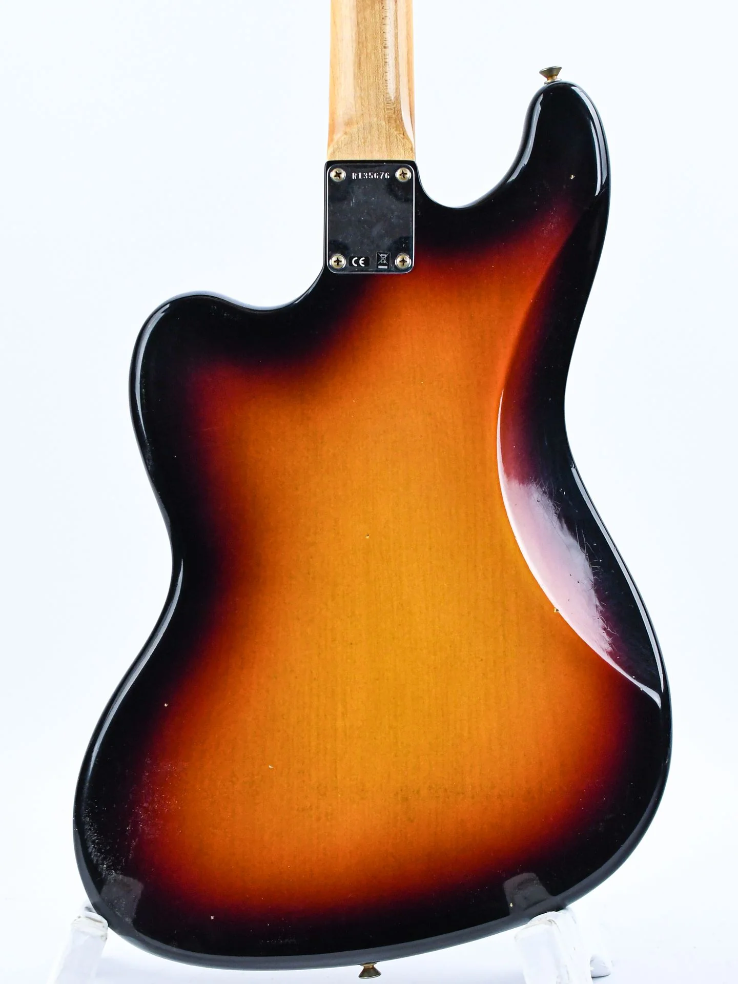 Fender Custom Shop Bass VI 3 Tone Sunburst Journeyman Relic - Image 8