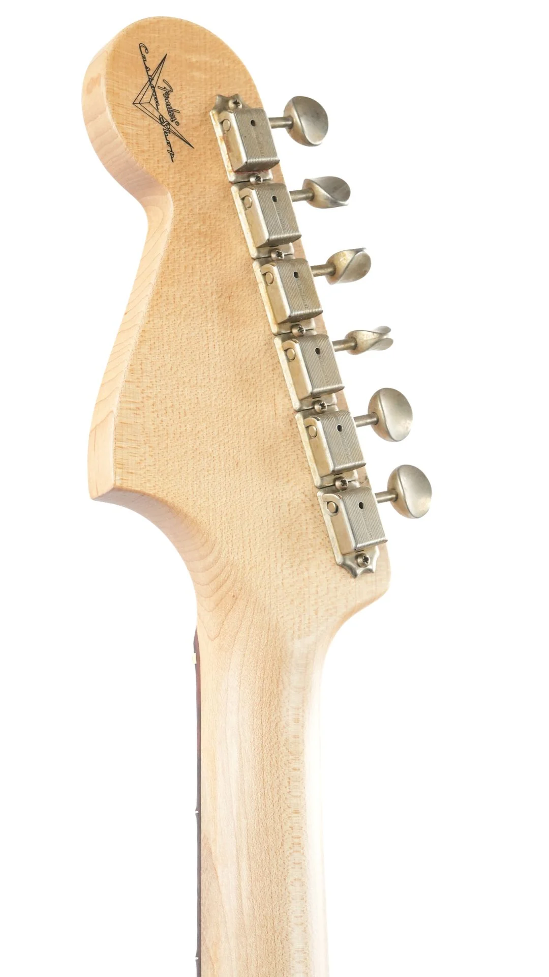 Fender Custom Shop Bass VI Journeyman Aged Blue Sparkle - Image 6