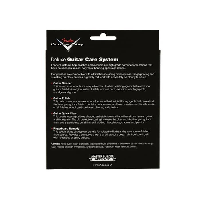 Fender Custom Shop Deluxe Guitar Care Kit 4 Pack - Image 2