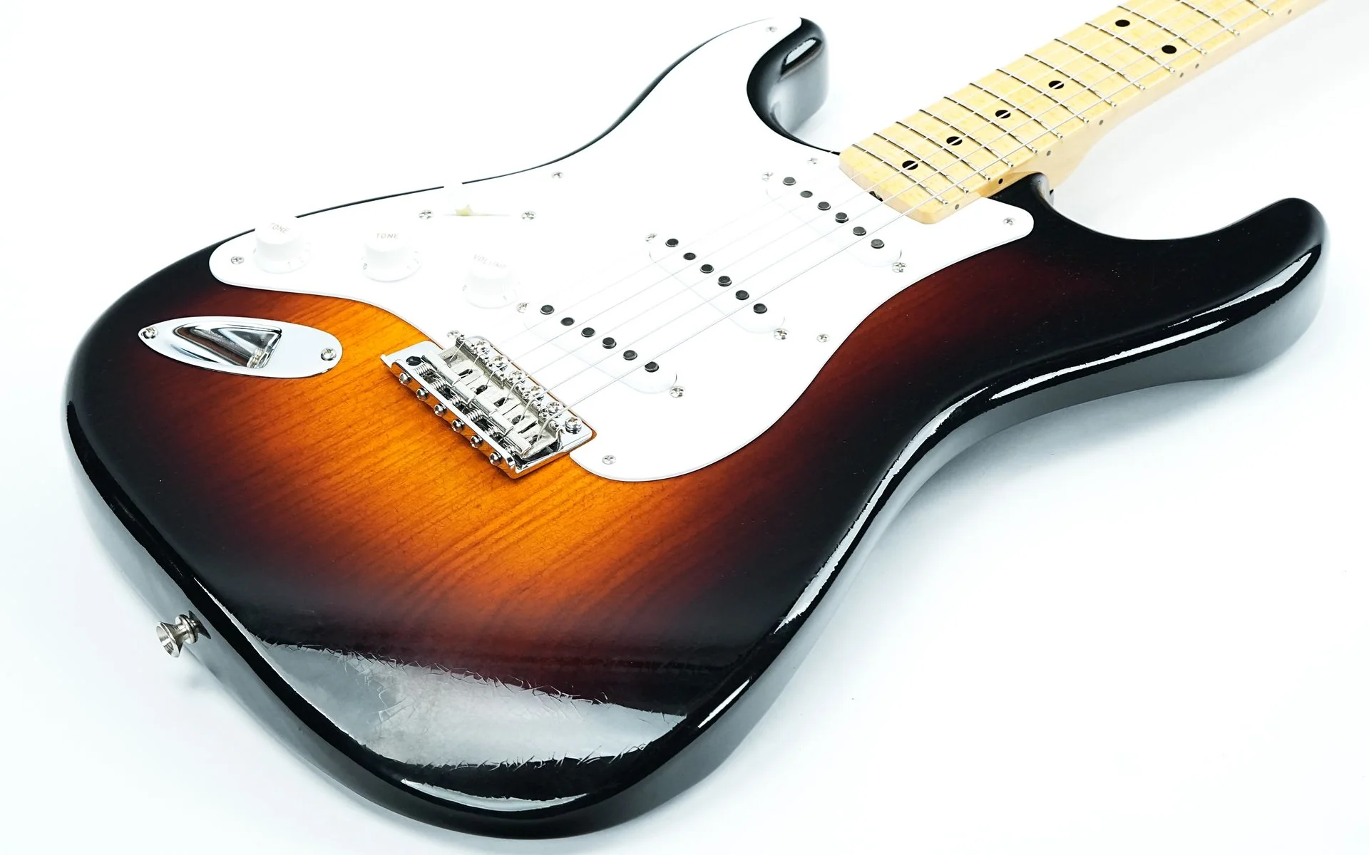 Fender Custom Shop Ltd 54 Stratocaster Closet Classic Wide Fade Sunburst Lefty B-Stock - Image 11