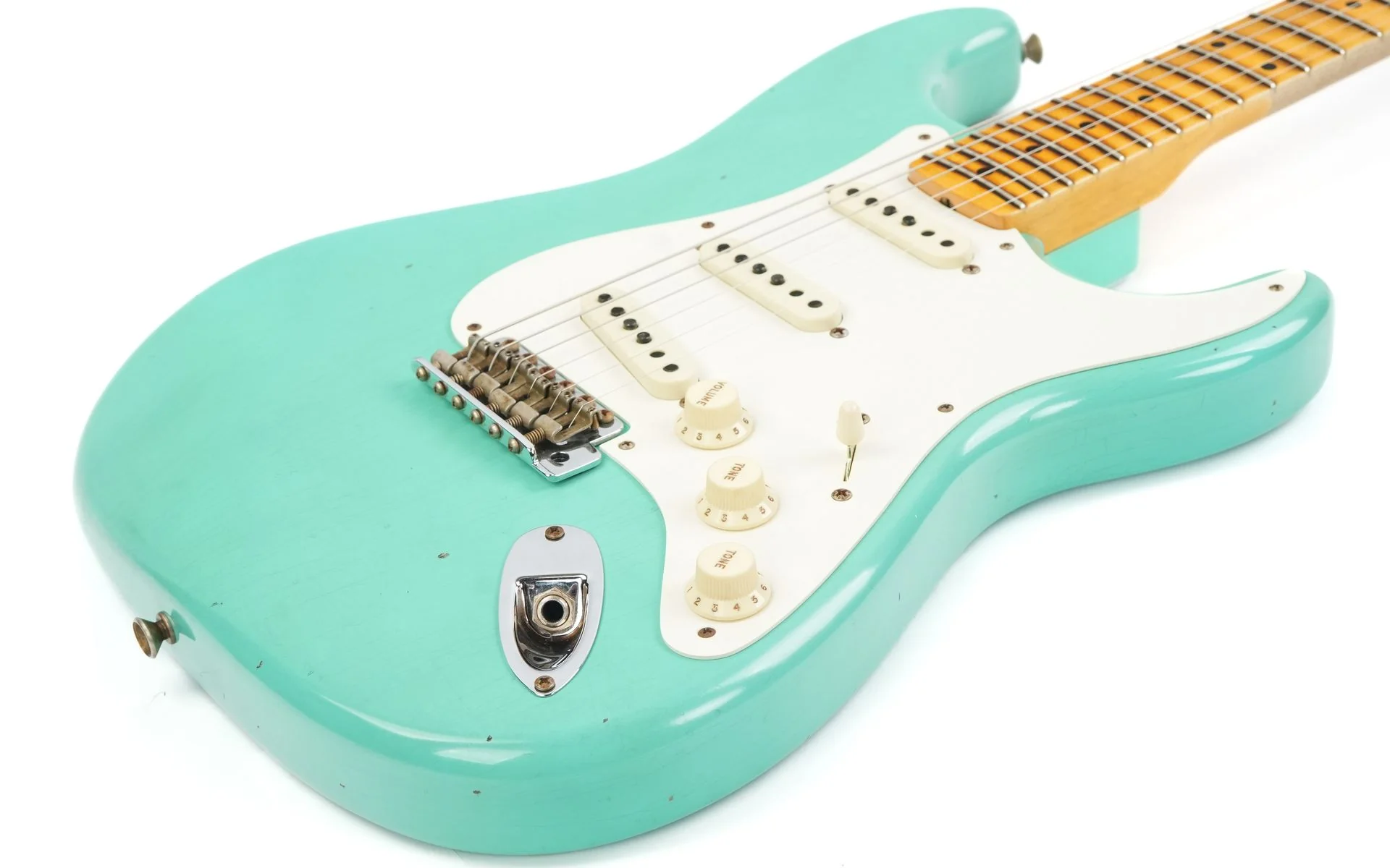 Fender Custom Shop LTD 57 Stratocaster Seafoam Green Journeyman Relic 2021 - Image 11