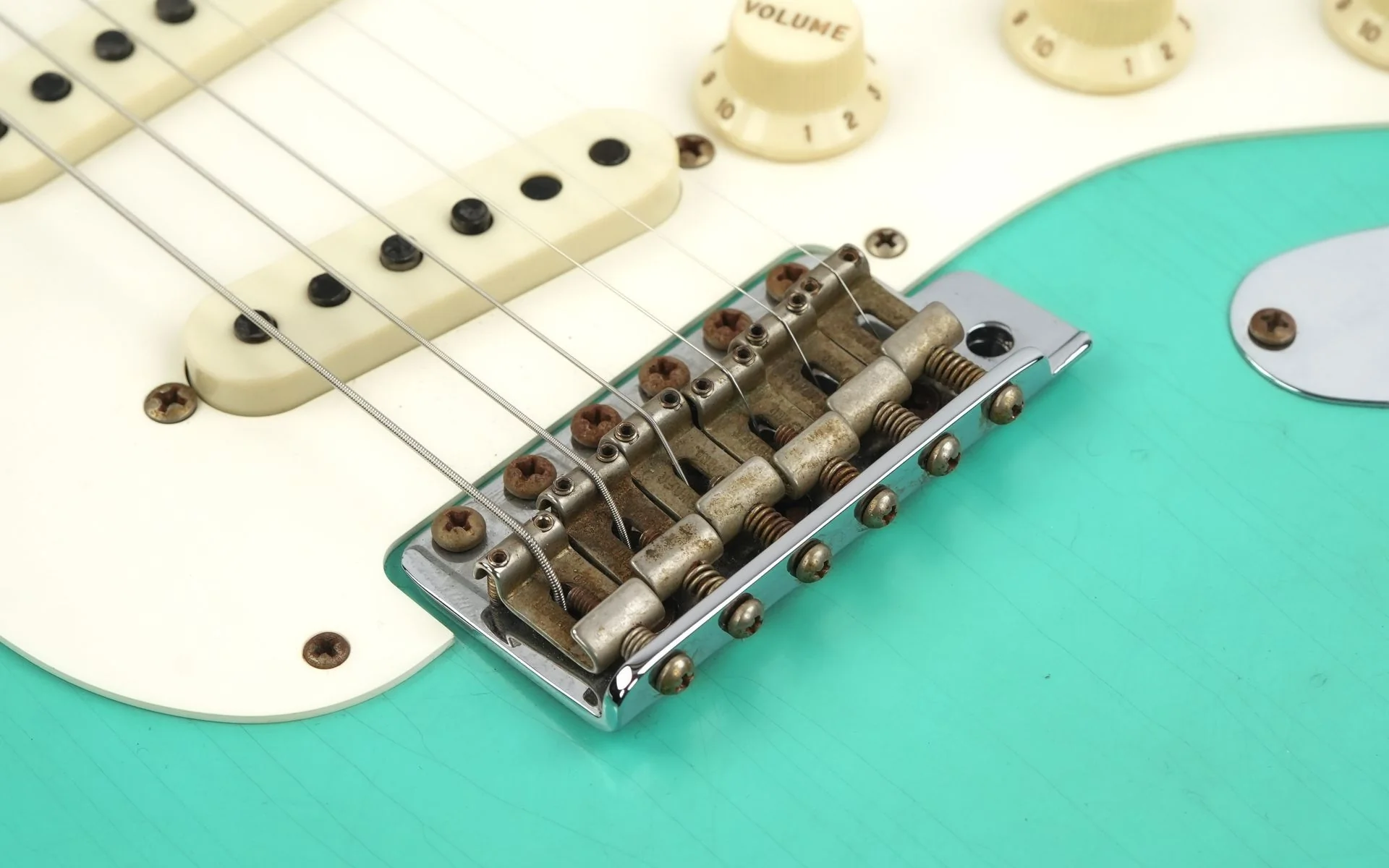 Fender Custom Shop LTD 57 Stratocaster Seafoam Green Journeyman Relic 2021 - Image 7