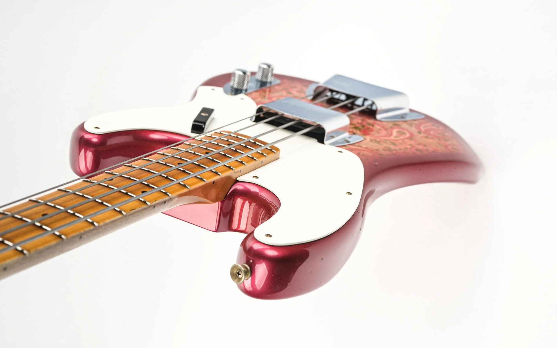 Fender Custom Shop LTD Edition Pink Paisley '54 Precision Bass Journeyman - Image 10