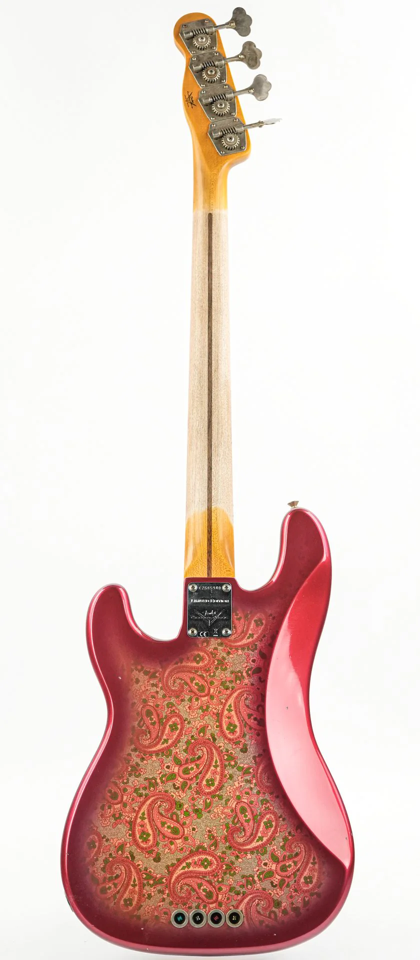 Fender Custom Shop LTD Edition Pink Paisley '54 Precision Bass Journeyman - Image 4