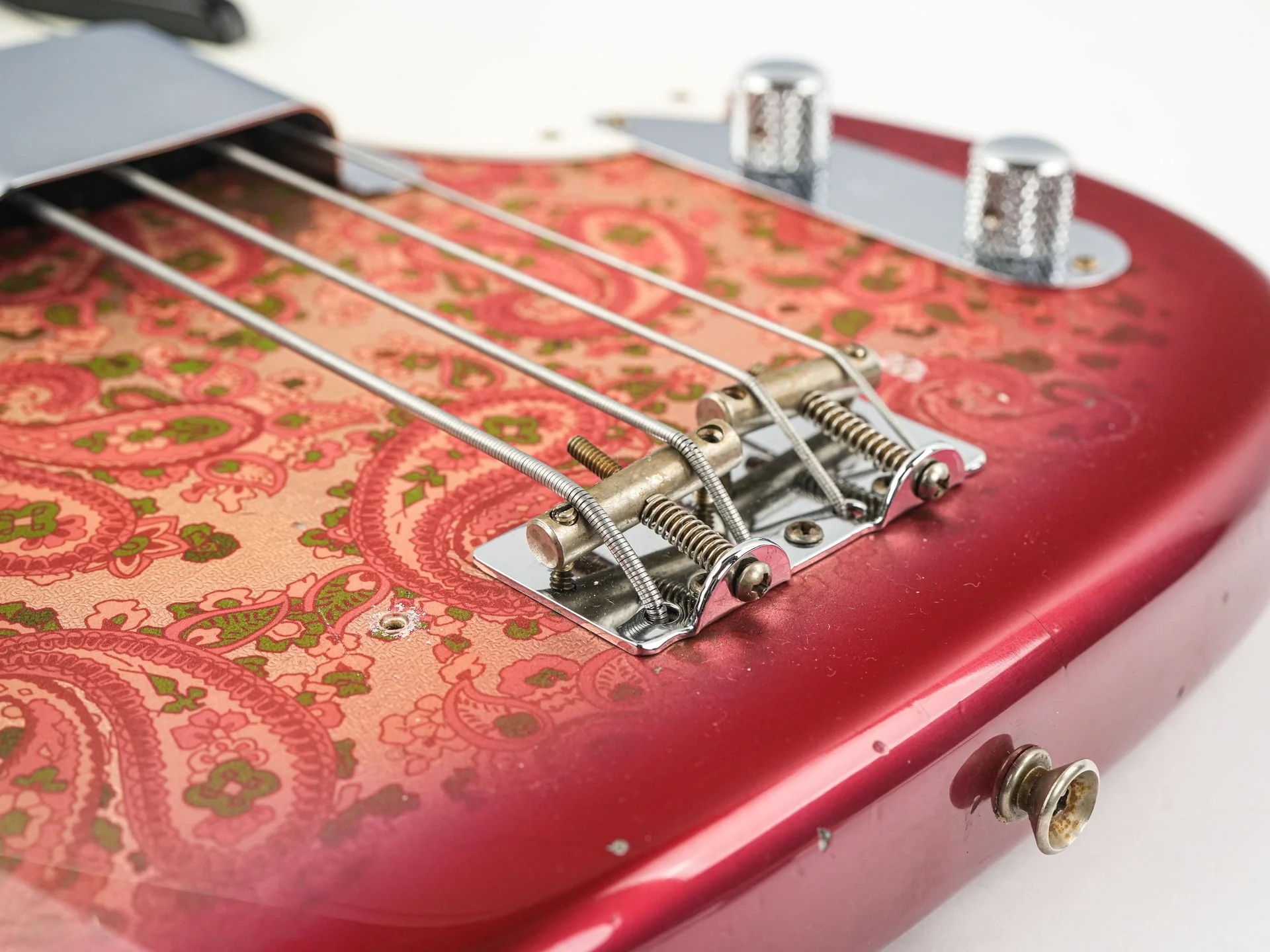 Fender Custom Shop LTD Edition Pink Paisley '54 Precision Bass Journeyman - Image 7