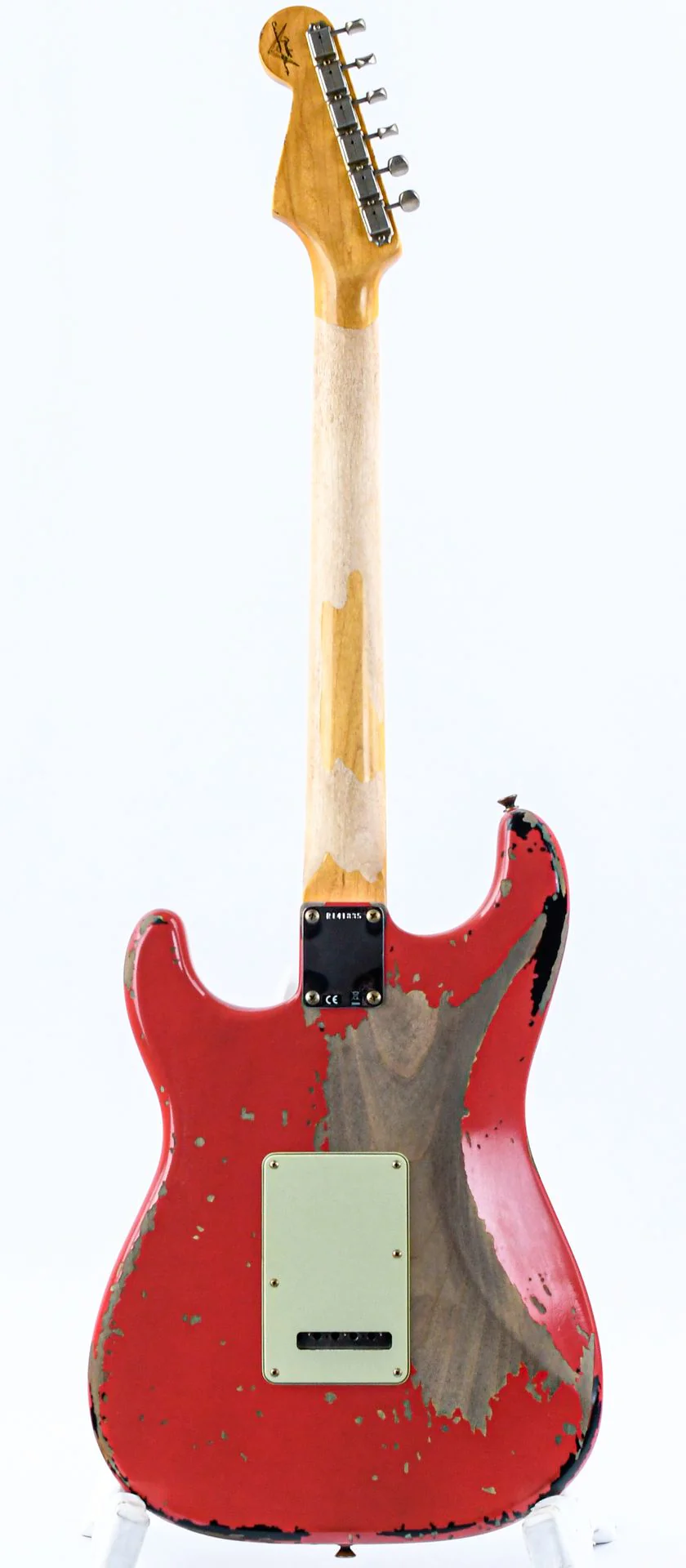 Fender Custom Shop Michael Landau 1963 Stratocaster Fiesta Red Relic - Image 4