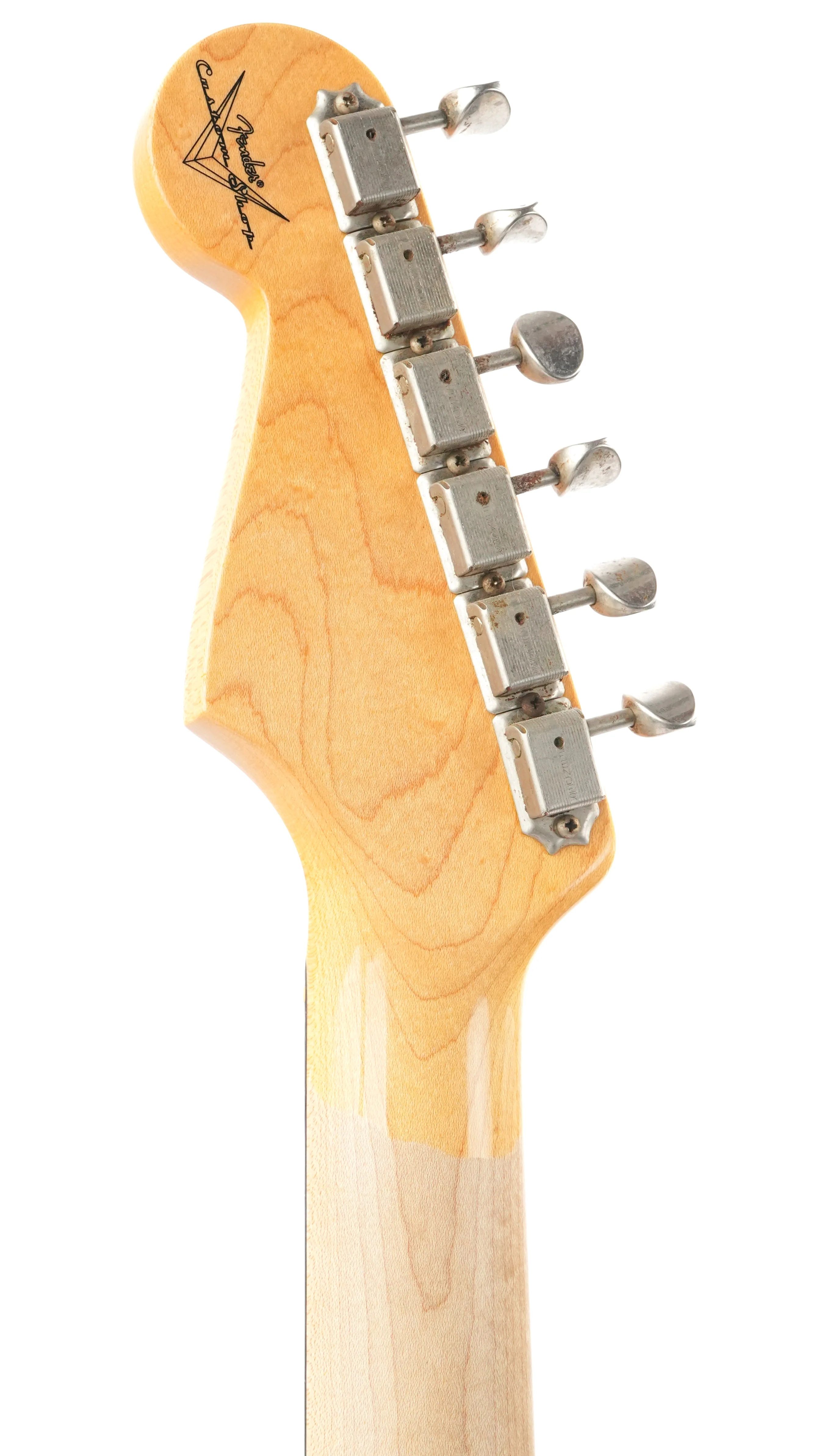 Fender Custom Shop Michael Landau Stratocaster Fiesta Red Over Sunburst Relic 2015 - Image 6