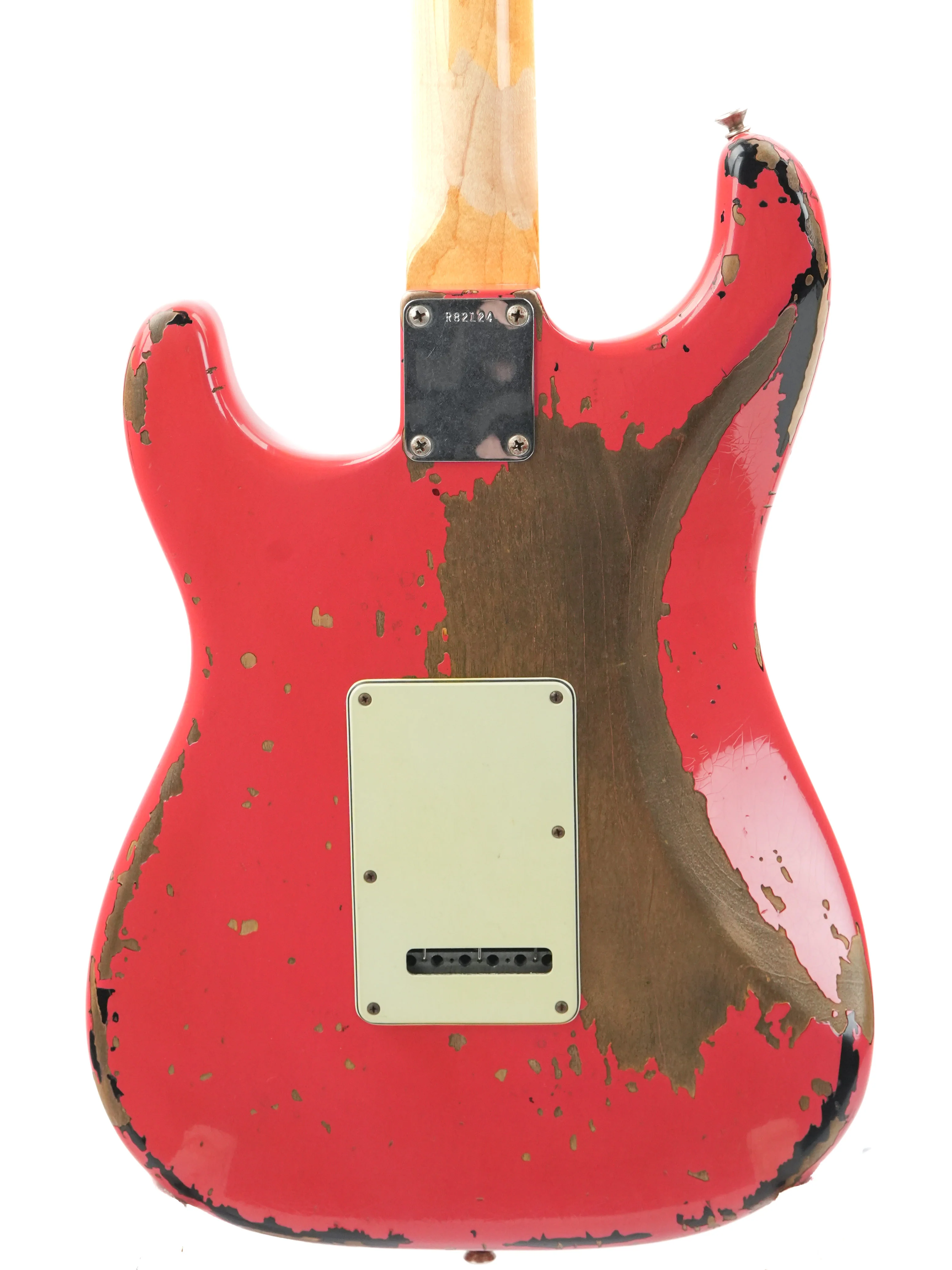 Fender Custom Shop Michael Landau Stratocaster Fiesta Red Over Sunburst Relic 2015 - Image 8