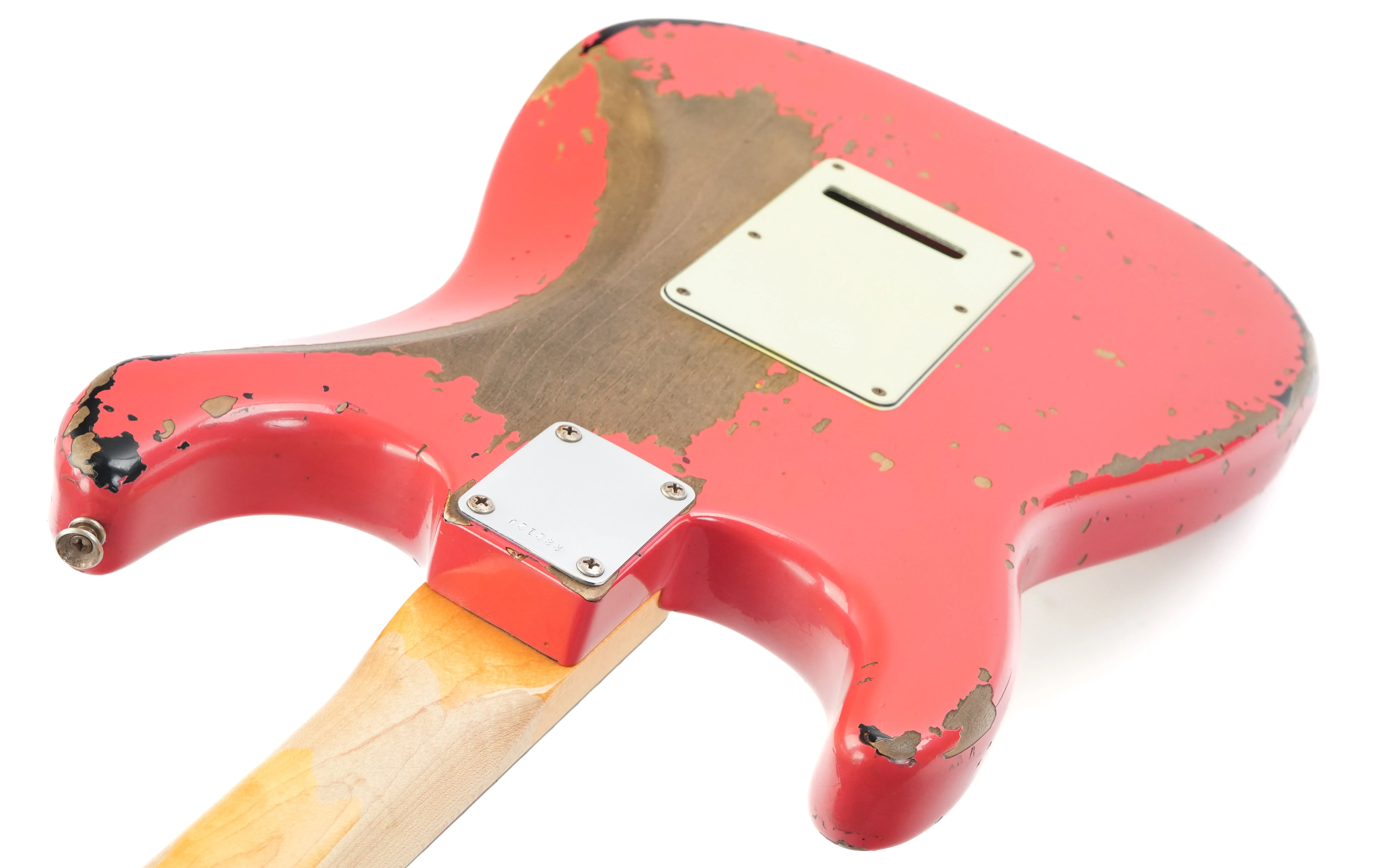 Fender Custom Shop Michael Landau Stratocaster Fiesta Red Over Sunburst Relic 2015 - Image 9