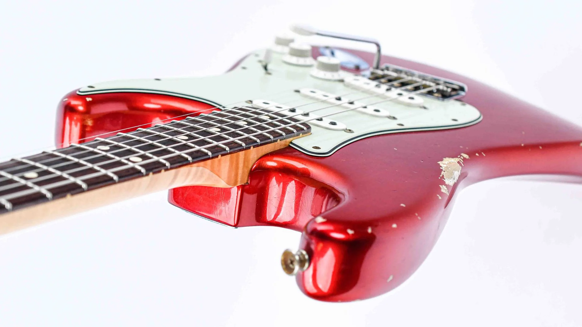 Fender Custom Shop Stratocaster Ron Thorn Masterbuilt Candy Apple Red 2021 - Image 10