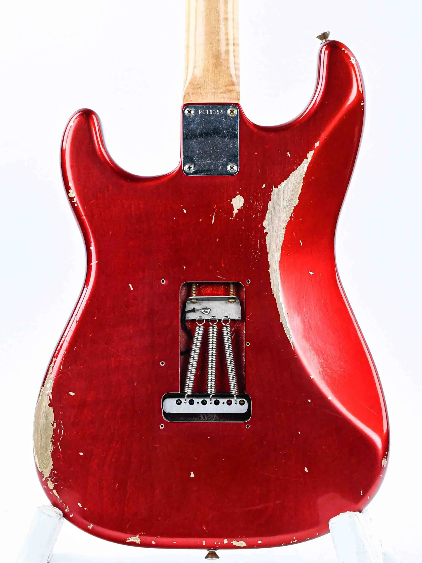 Fender Custom Shop Stratocaster Ron Thorn Masterbuilt Candy Apple Red 2021 - Image 8