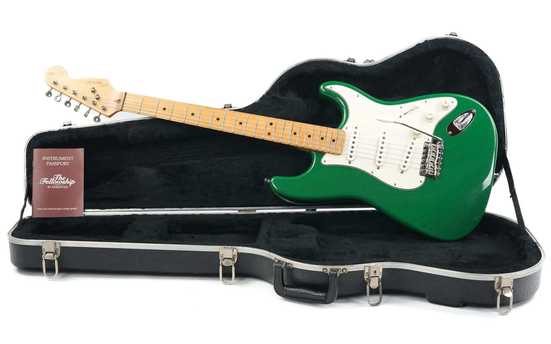 Fender Eric Clapton Stratocaster Candy Green 1993 - Image 3