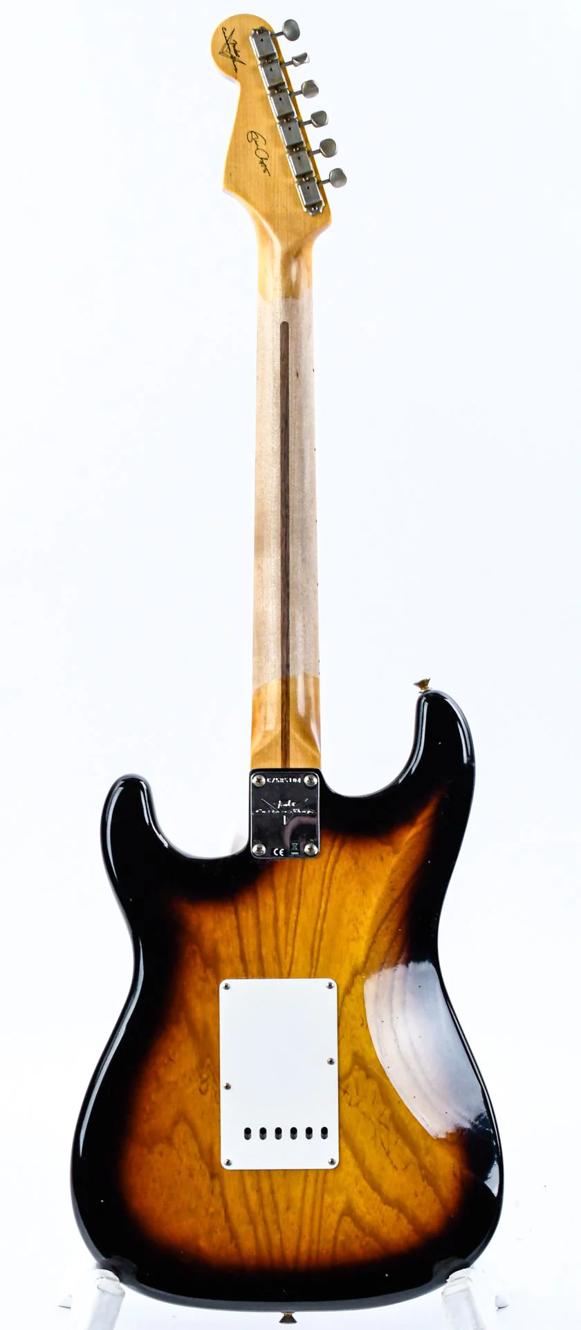 Fender Eric Clapton Stratocaster Journeyman Relic 2 Tone Sunburst - Image 4