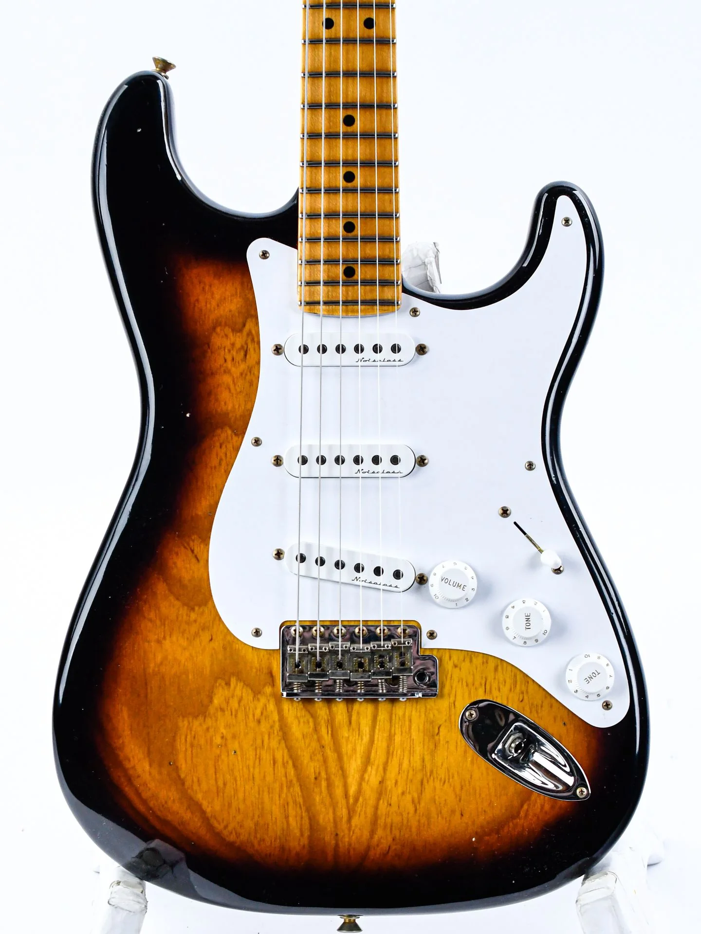 Fender Eric Clapton Stratocaster Journeyman Relic 2 Tone Sunburst - Image 5