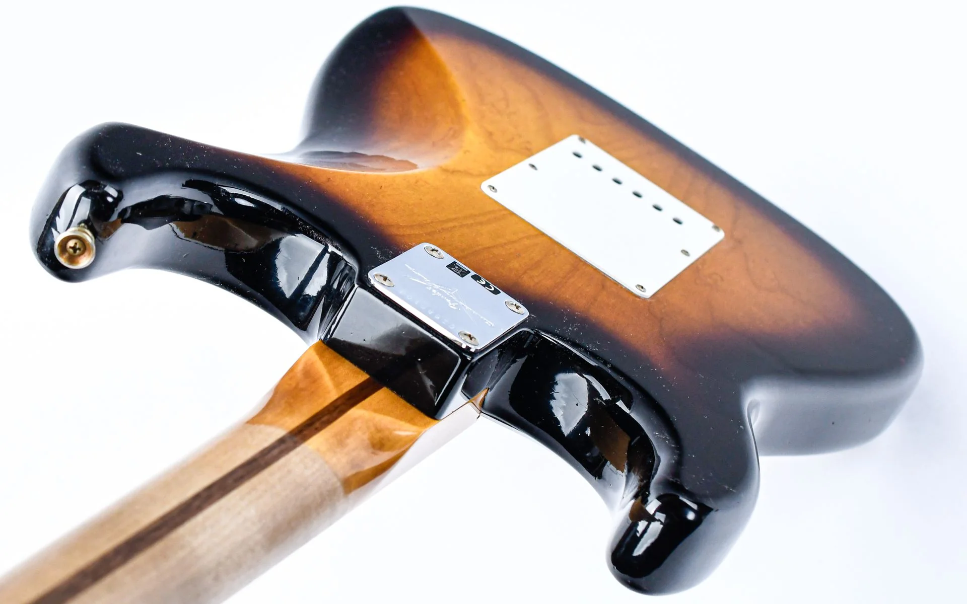 Fender Eric Clapton Stratocaster Journeyman Relic 2 Tone Sunburst - Image 9