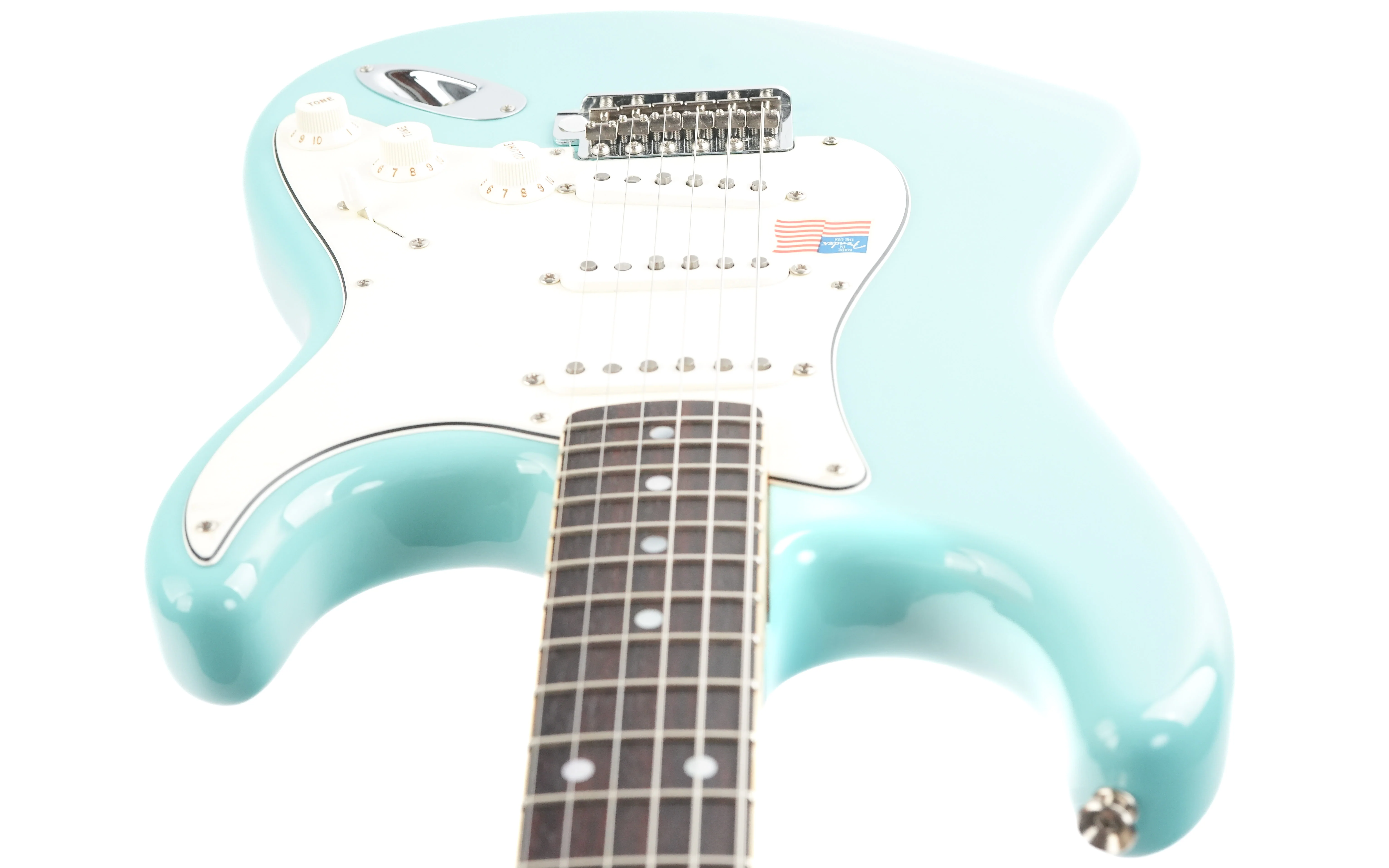 Fender Eric Johnson Stratocaster Tropical Turquoise 2009 - Image 12