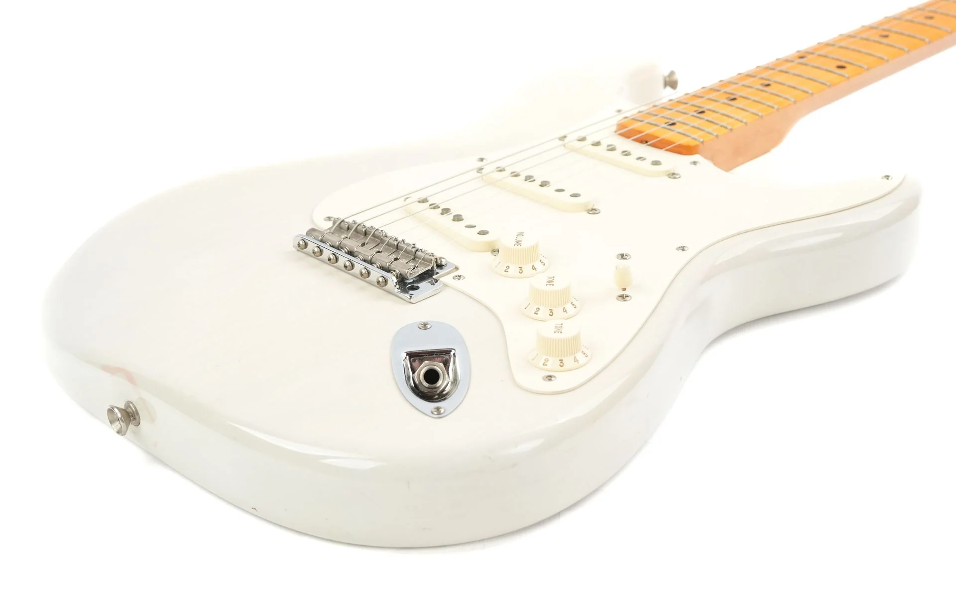 Fender Eric Johnson Stratocaster White Blonde 2006 - Image 11