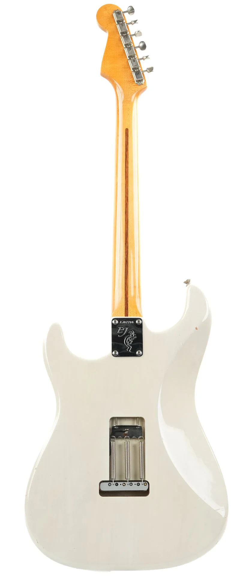Fender Eric Johnson Stratocaster White Blonde 2006 - Image 4