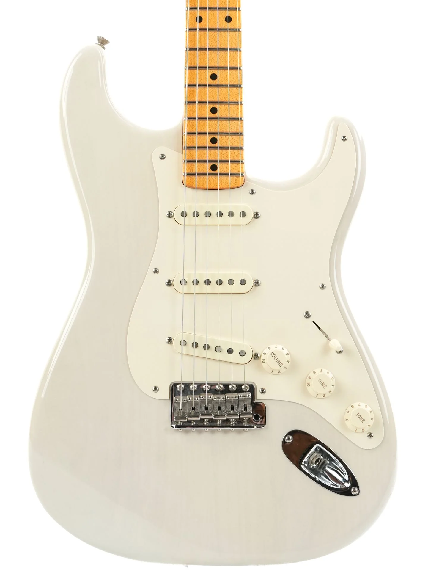 Fender Eric Johnson Stratocaster White Blonde 2006 - Image 5