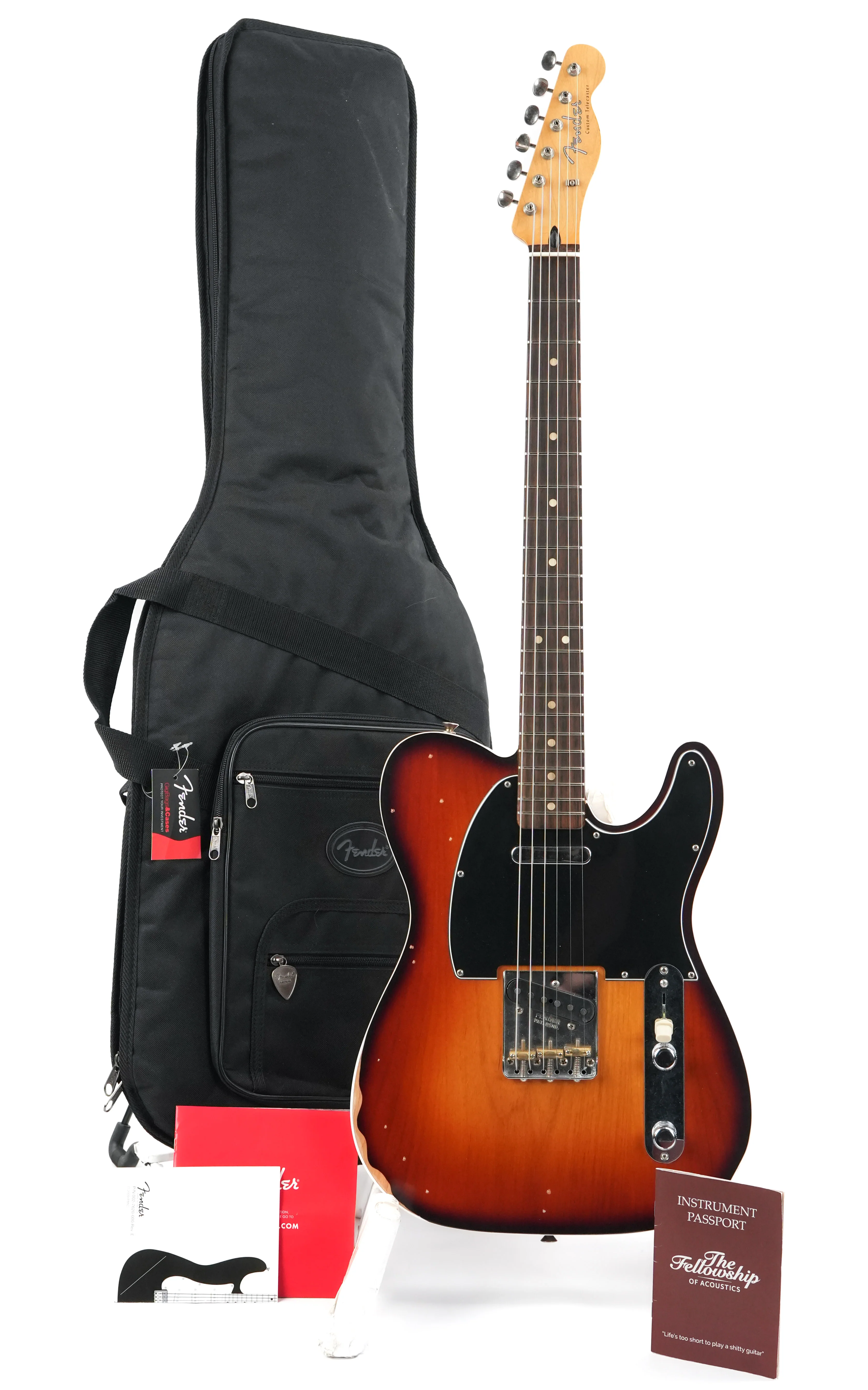 Fender Jason Isbell Custom Telecaster 3 Color Chocolate Burst 2023 - Image 3