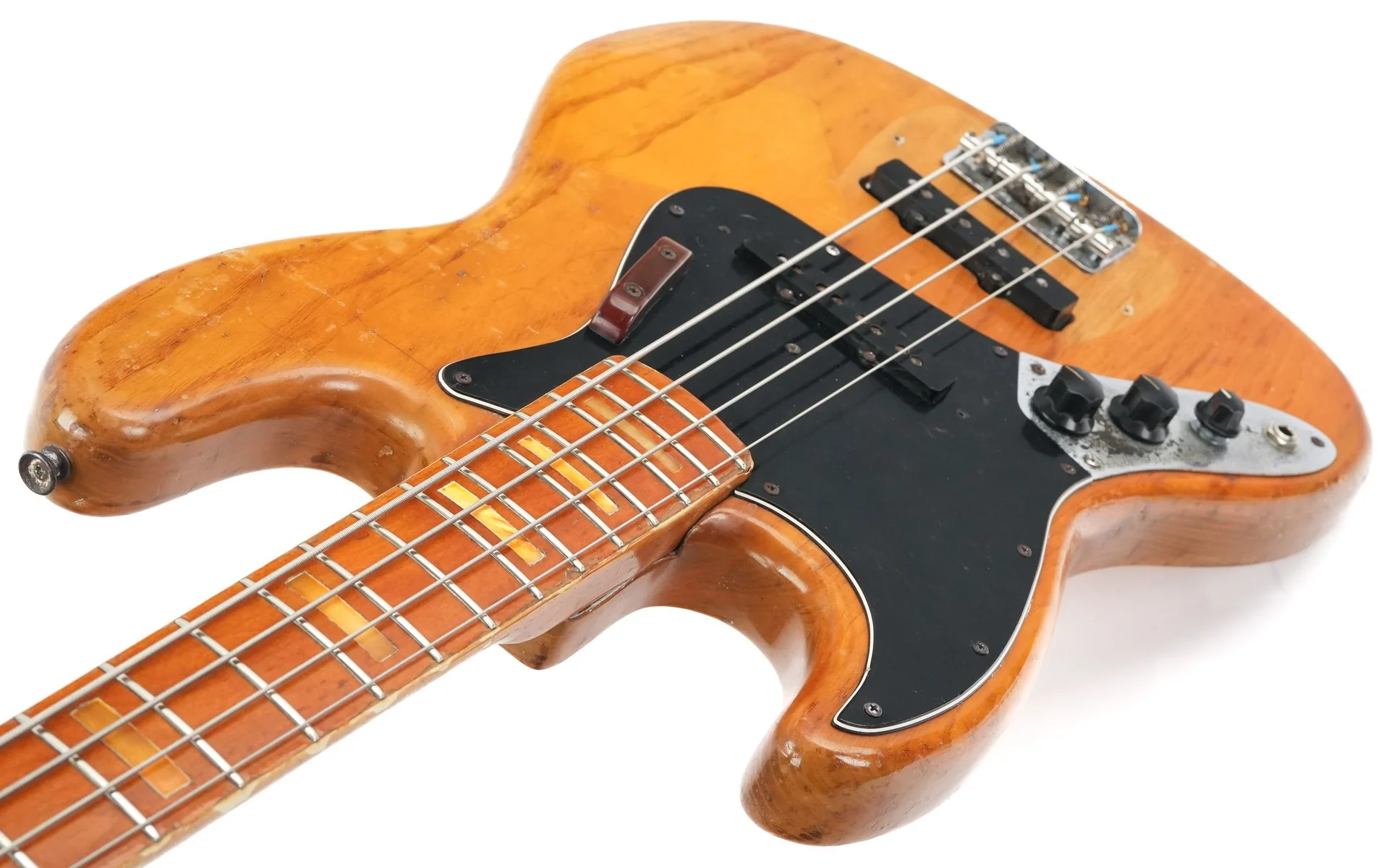 Fender Jazz Bass Natural Lefty 1976 - Image 10