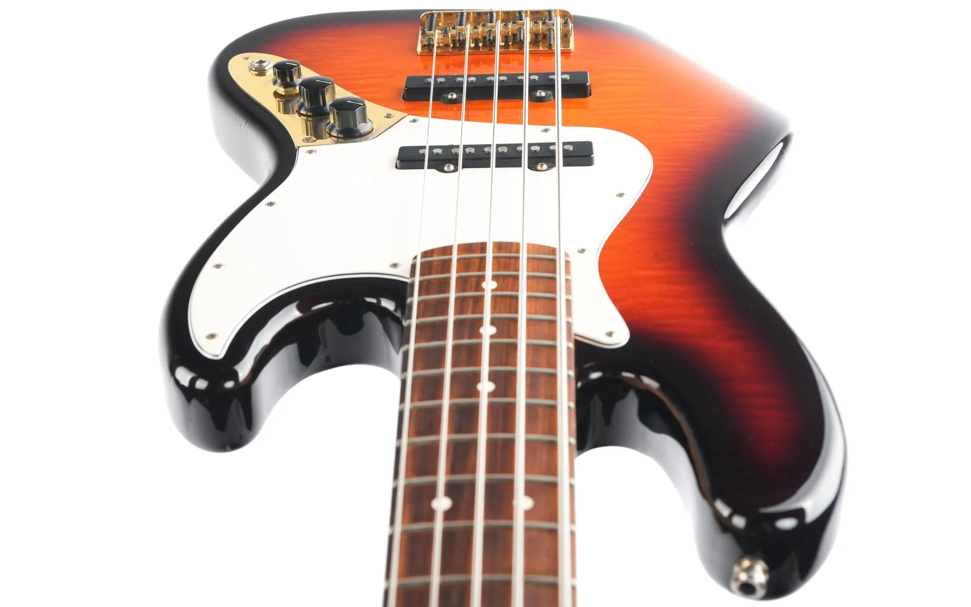Fender Jazz Bass V 50th Anniversary Limited Edition Sunburst 1996 - Image 12