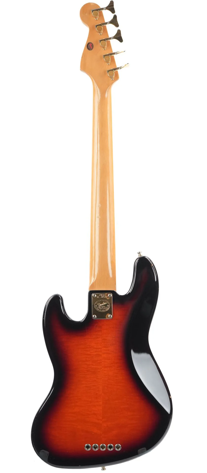 Fender Jazz Bass V 50th Anniversary Limited Edition Sunburst 1996 - Image 4