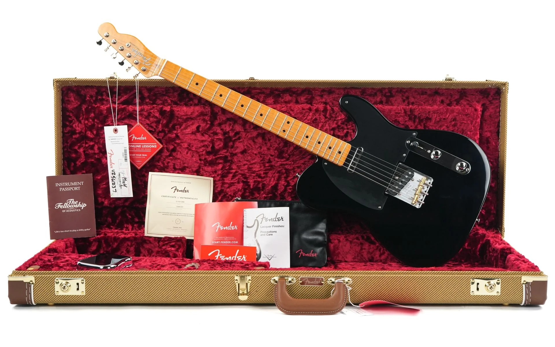 Fender Limited Edition American Vintage II 1951 Telecaster Black - Image 3