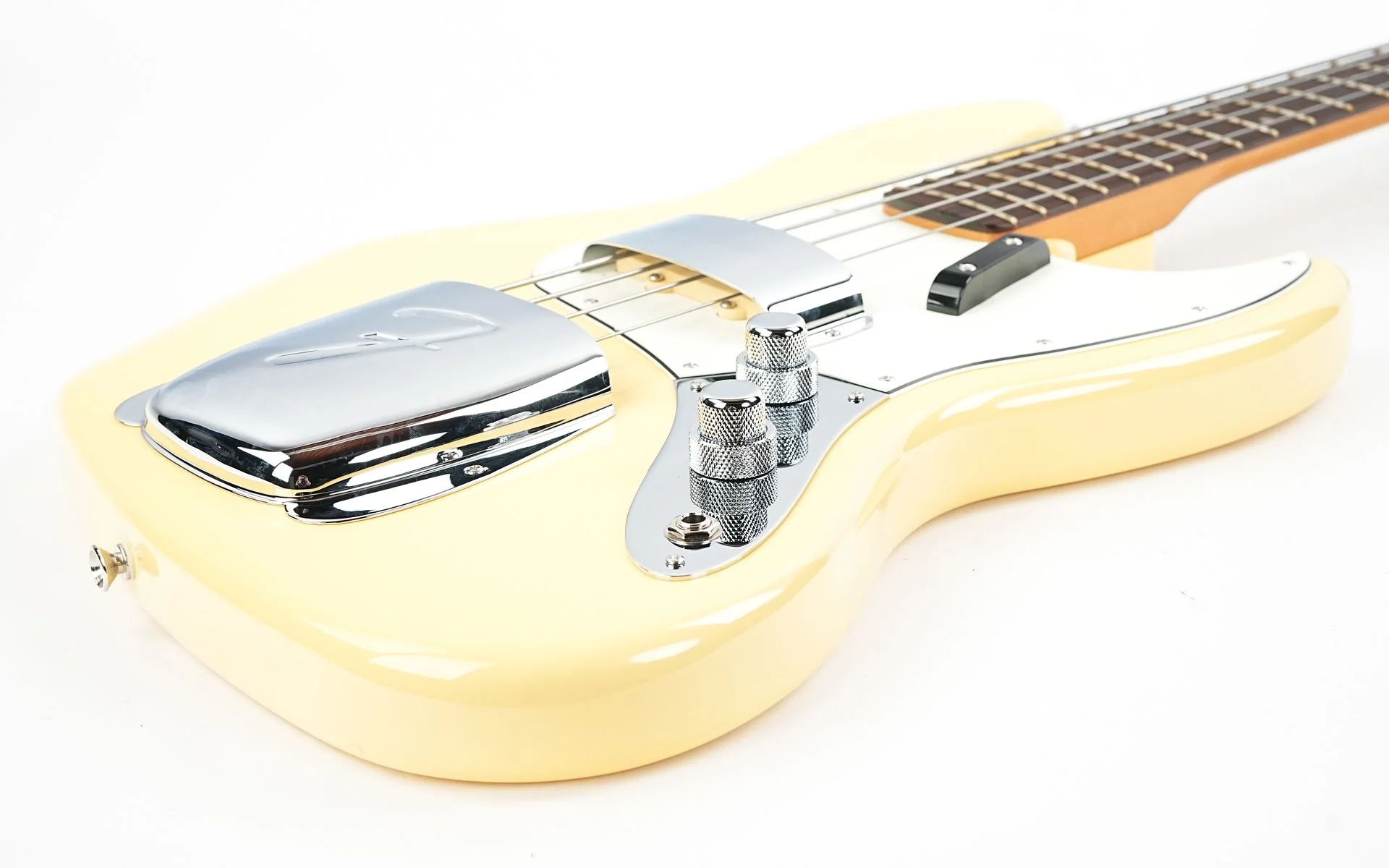 Fender Limited Edition Laura Lee Jazz Bass Vintage White - Image 11