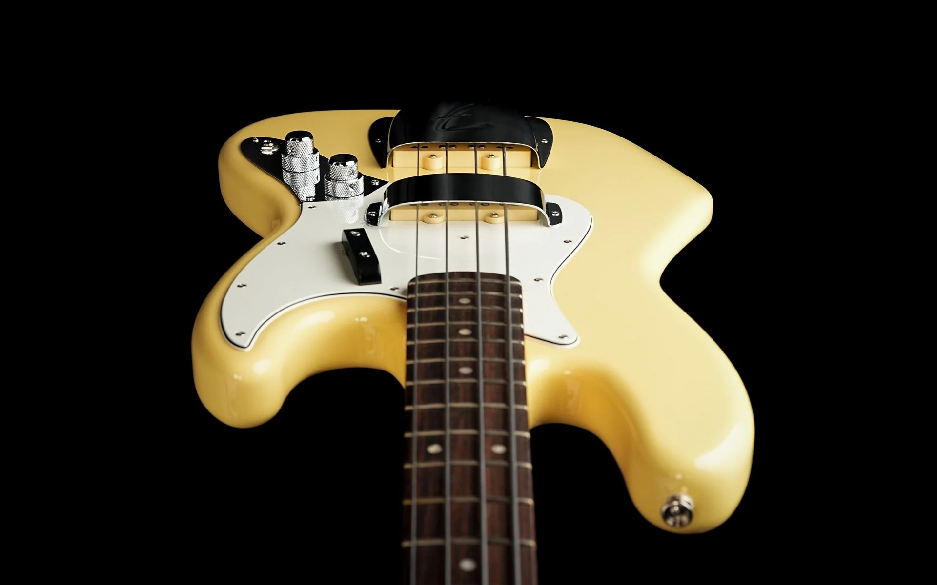 Fender Limited Edition Laura Lee Jazz Bass Vintage White - Image 12