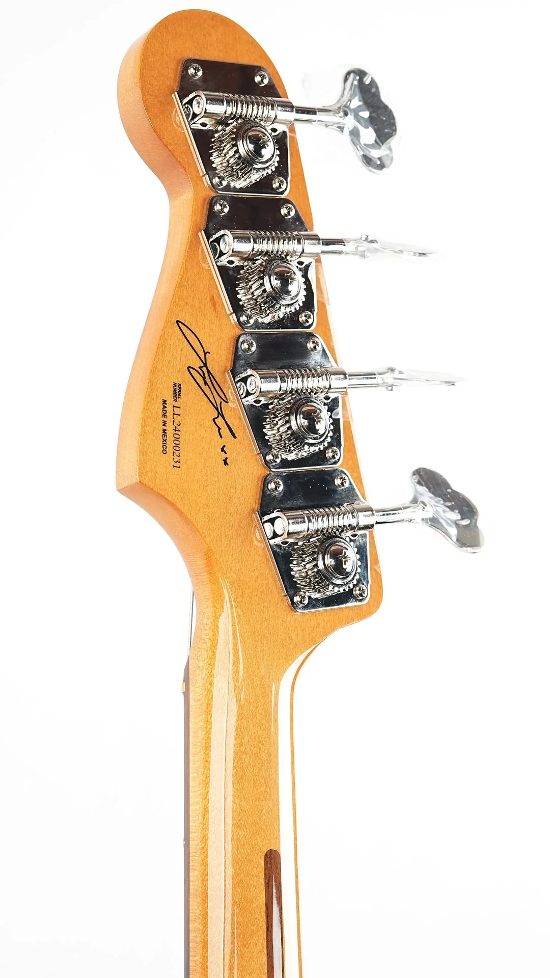 Fender Limited Edition Laura Lee Jazz Bass Vintage White - Image 6