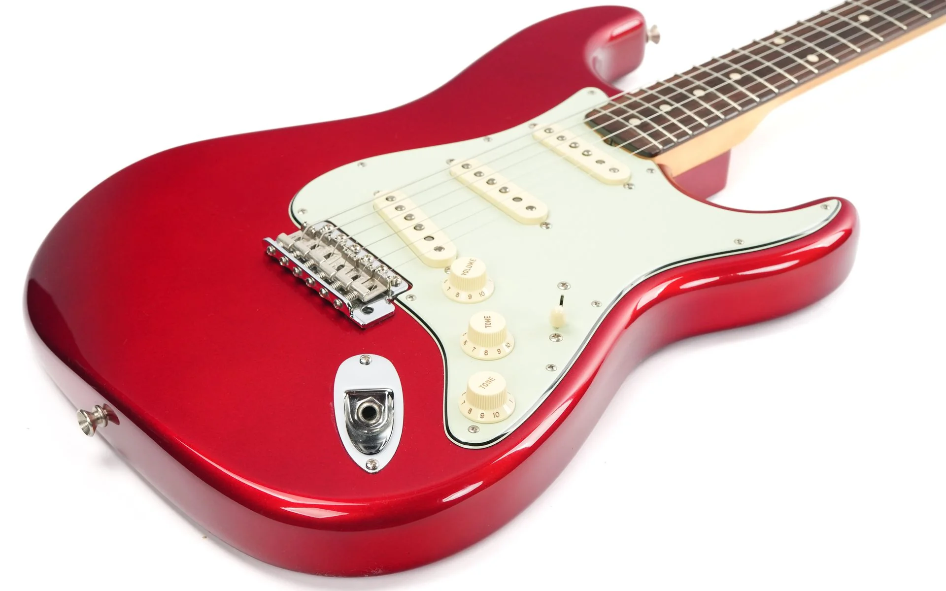 Fender Masterbuilt Vincent van Trigt 1960 Stratocaster NOS Candy Red 2020 - Image 11