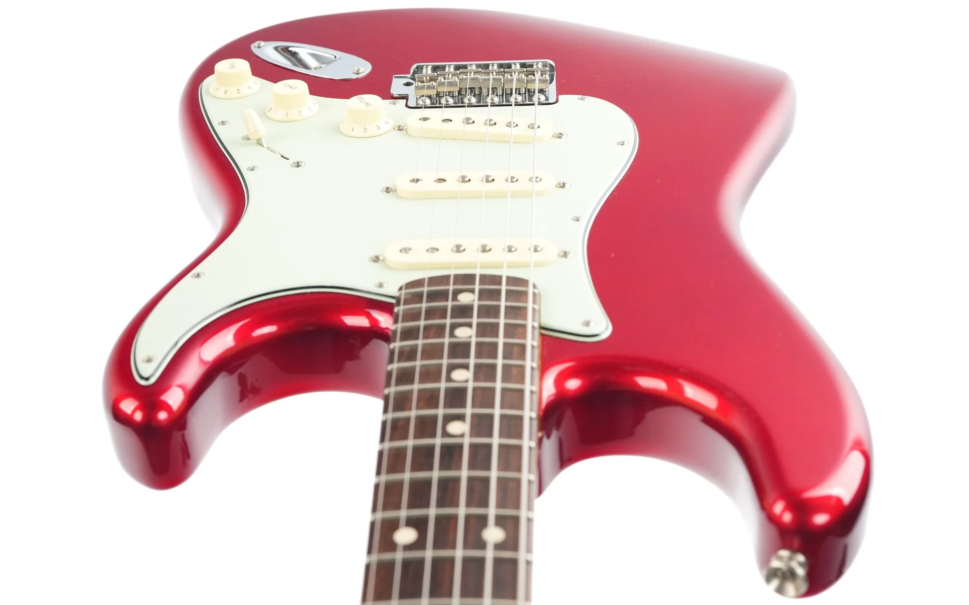 Fender Masterbuilt Vincent van Trigt 1960 Stratocaster NOS Candy Red 2020 - Image 12
