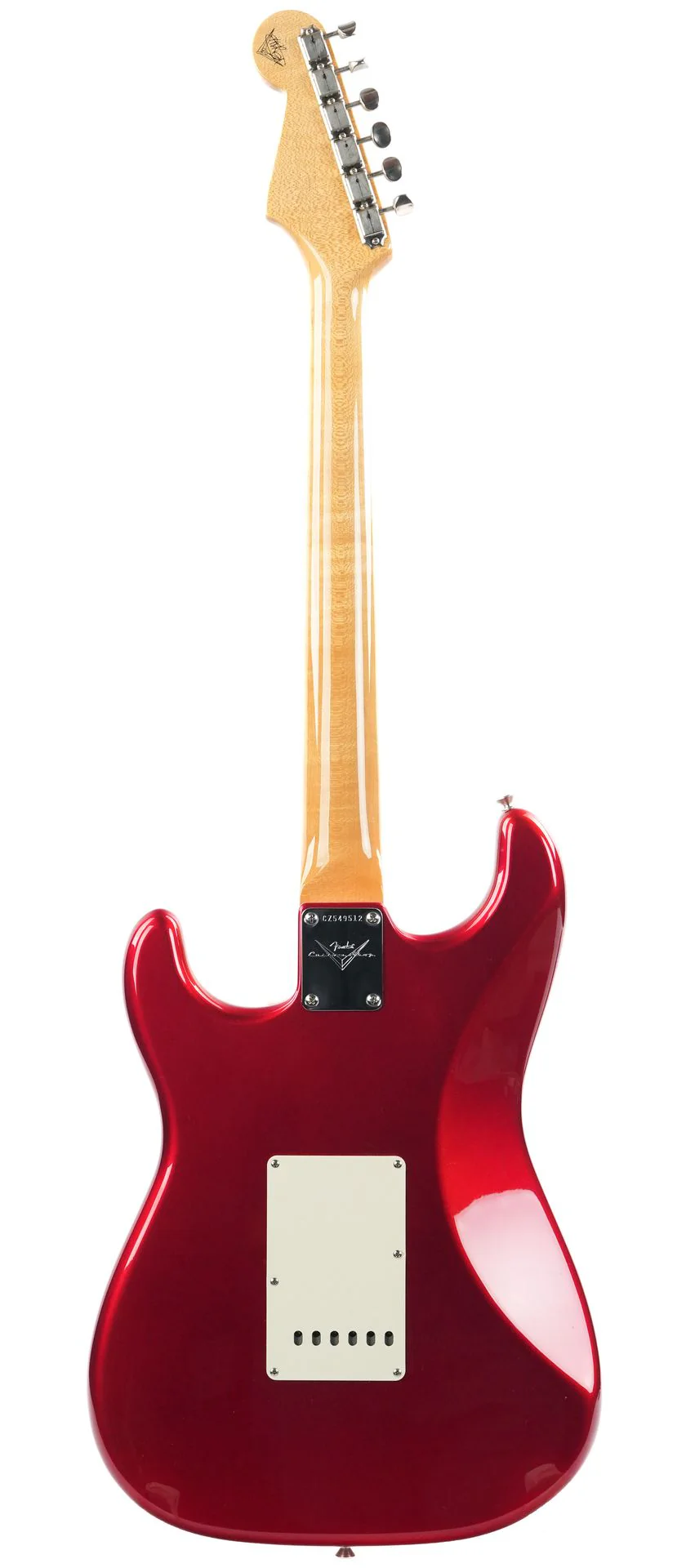 Fender Masterbuilt Vincent van Trigt 1960 Stratocaster NOS Candy Red 2020 - Image 4