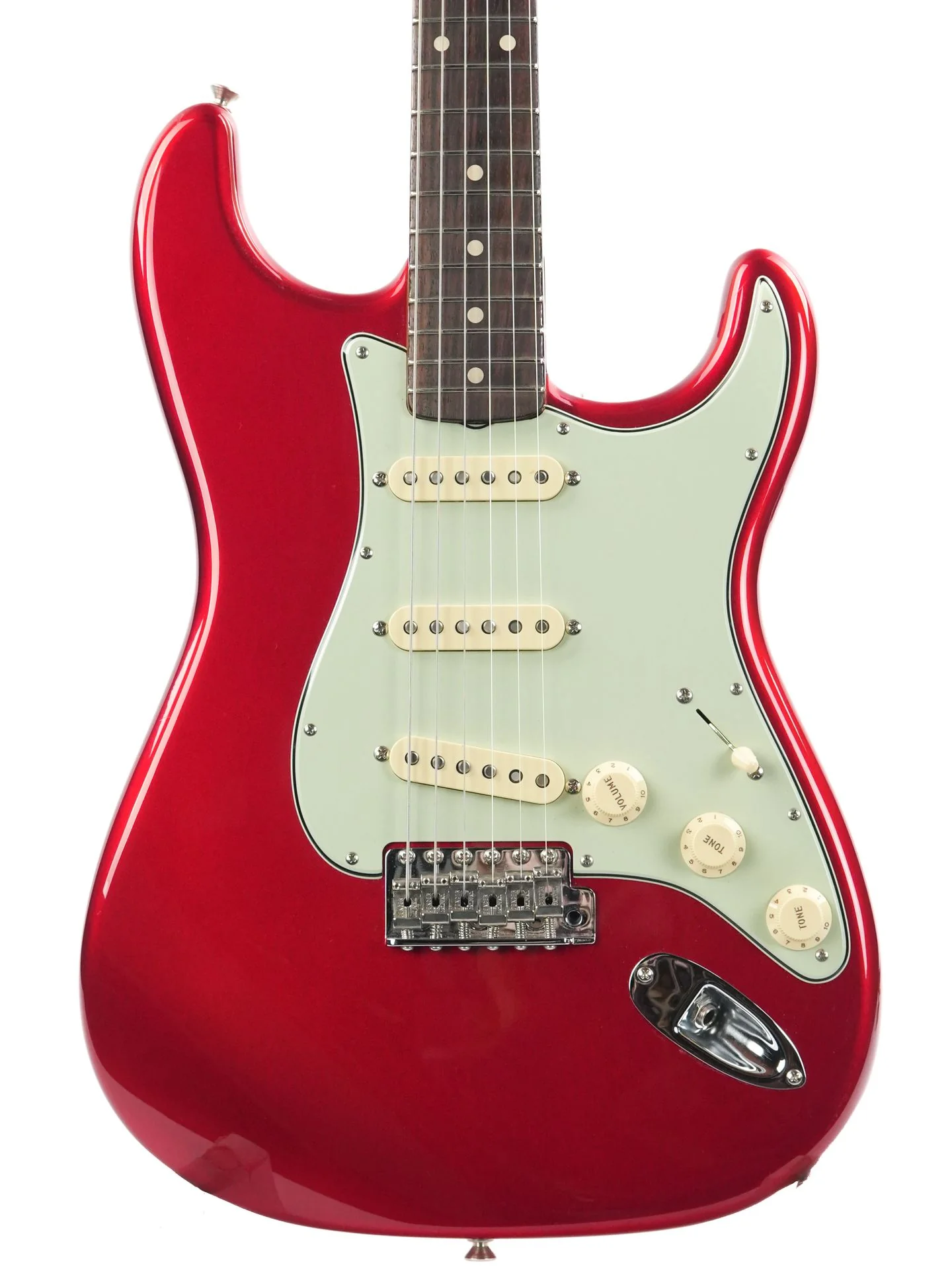 Fender Masterbuilt Vincent van Trigt 1960 Stratocaster NOS Candy Red 2020 - Image 5