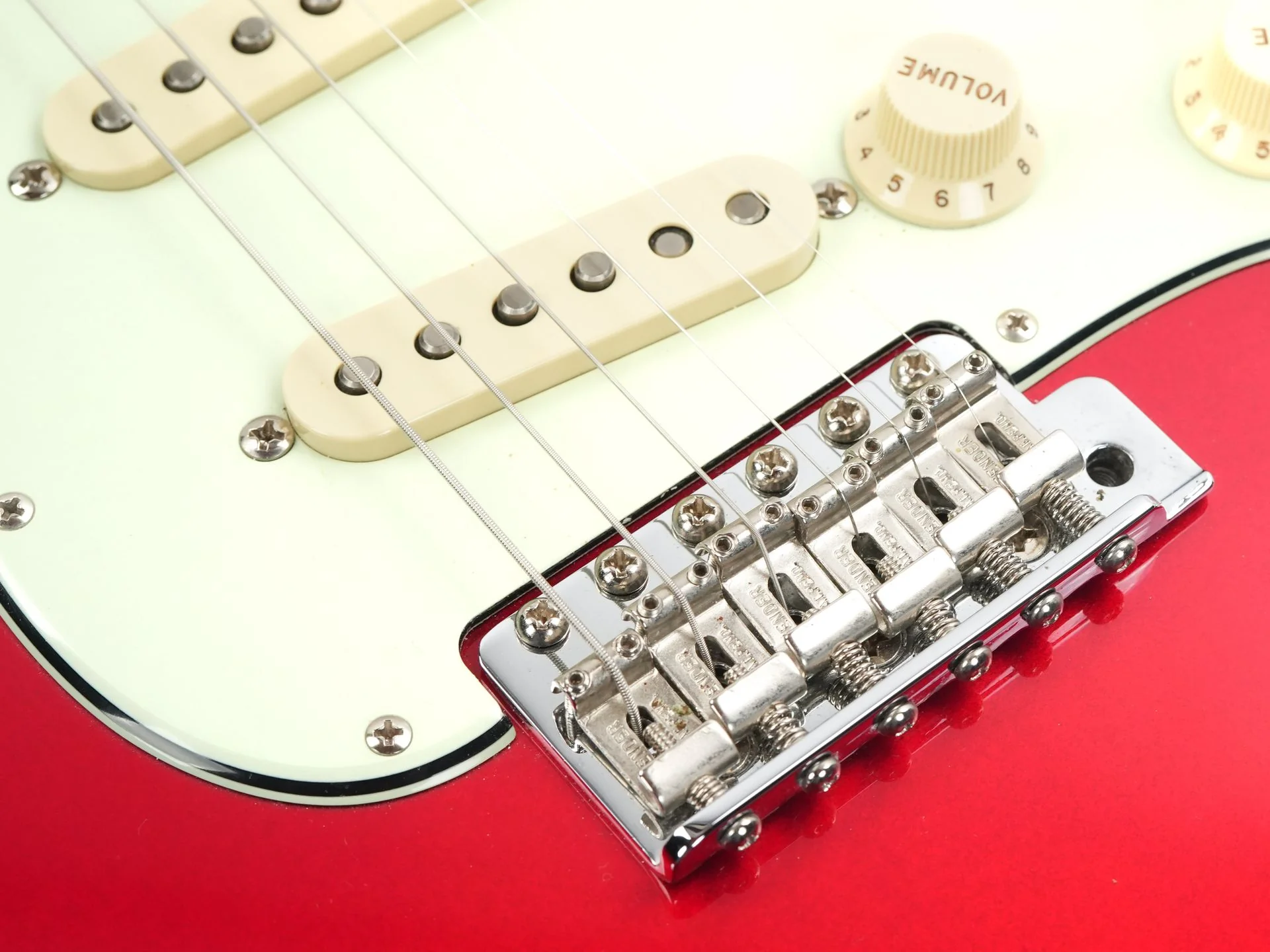 Fender Masterbuilt Vincent van Trigt 1960 Stratocaster NOS Candy Red 2020 - Image 7