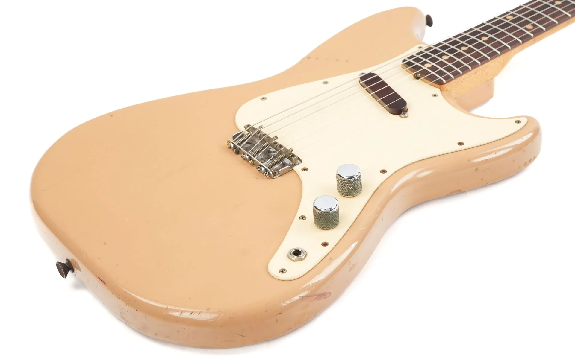 Fender Musicmaster Desert Sand 1960 - Image 11