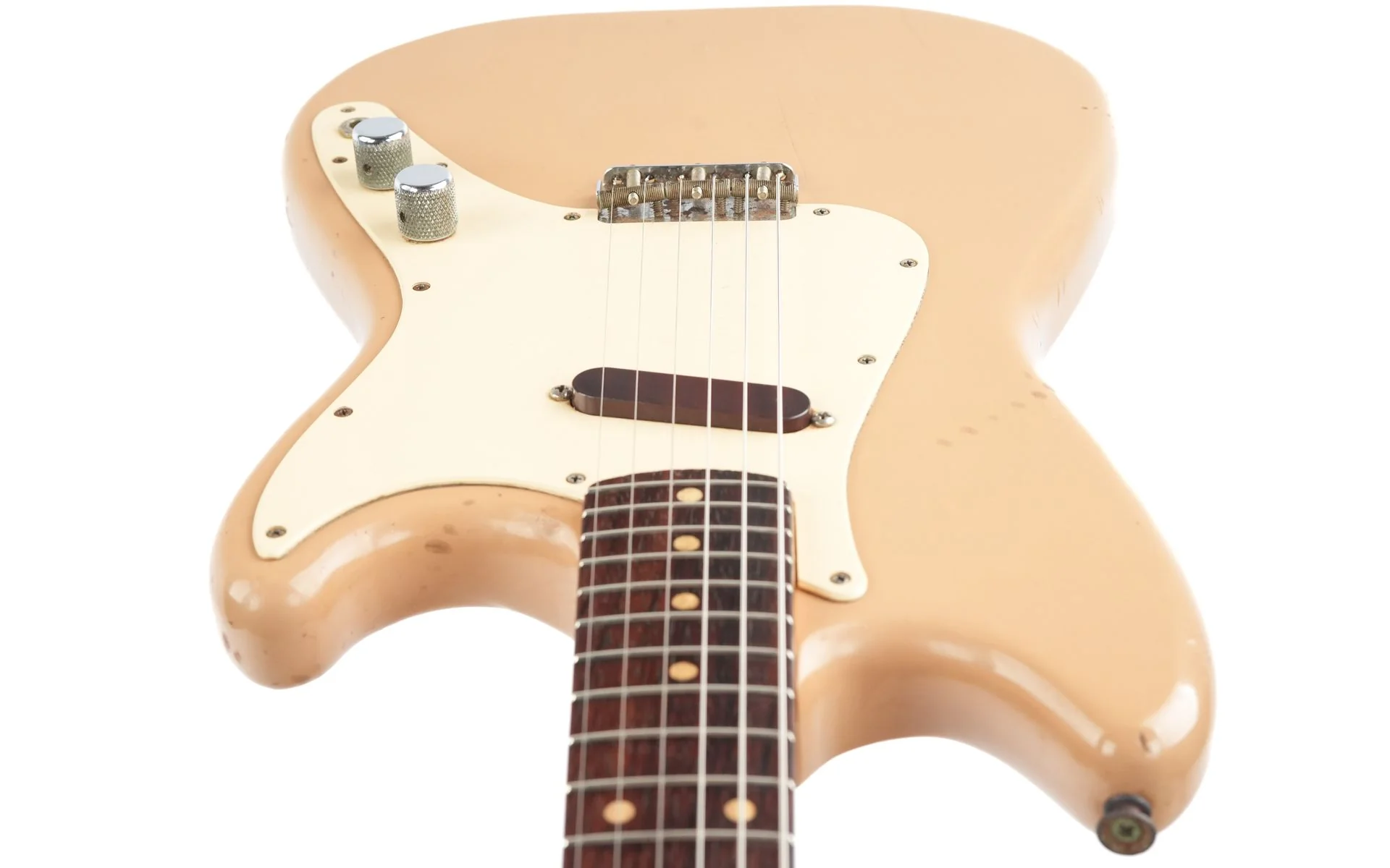 Fender Musicmaster Desert Sand 1960 - Image 12