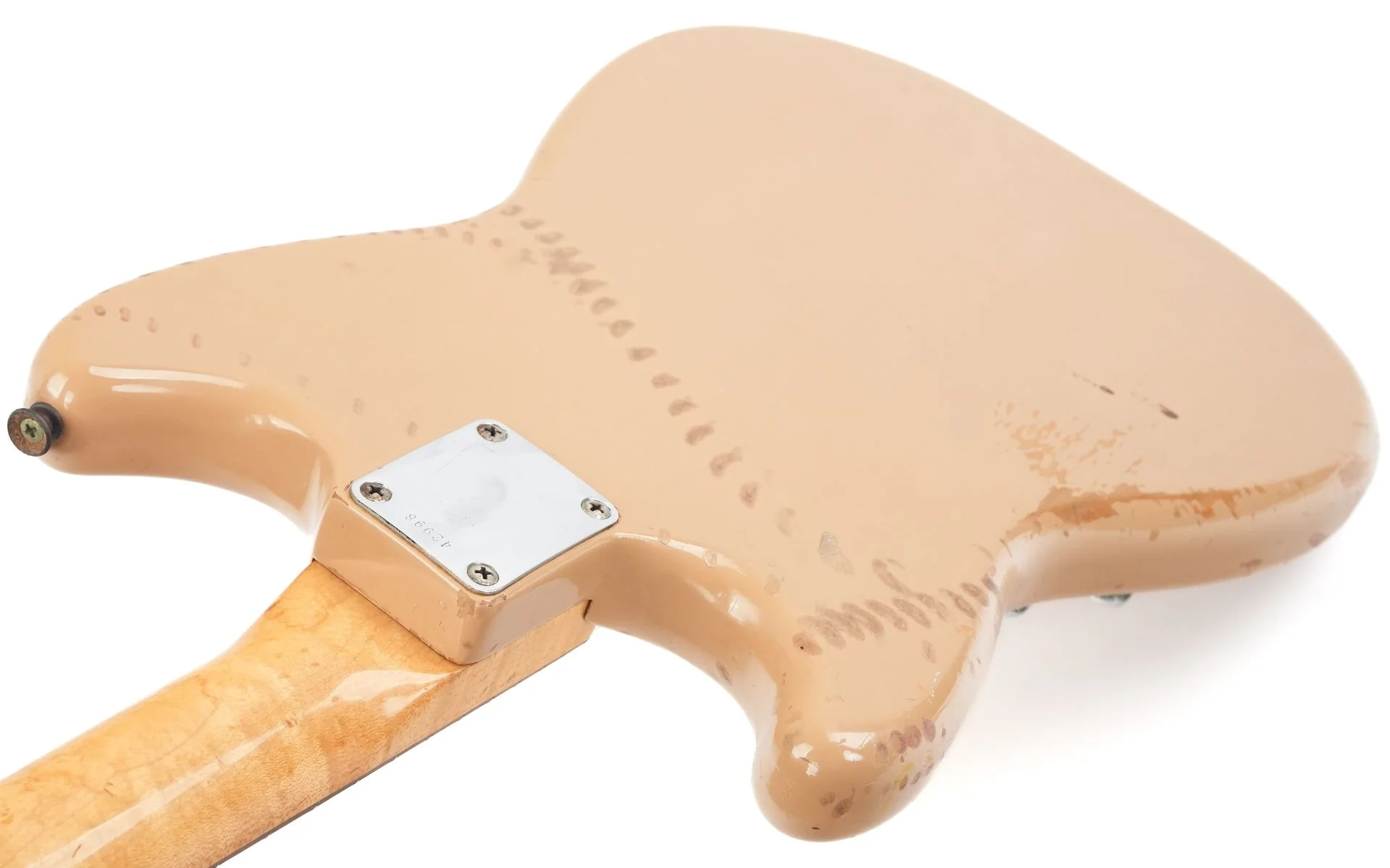 Fender Musicmaster Desert Sand 1960 - Image 9