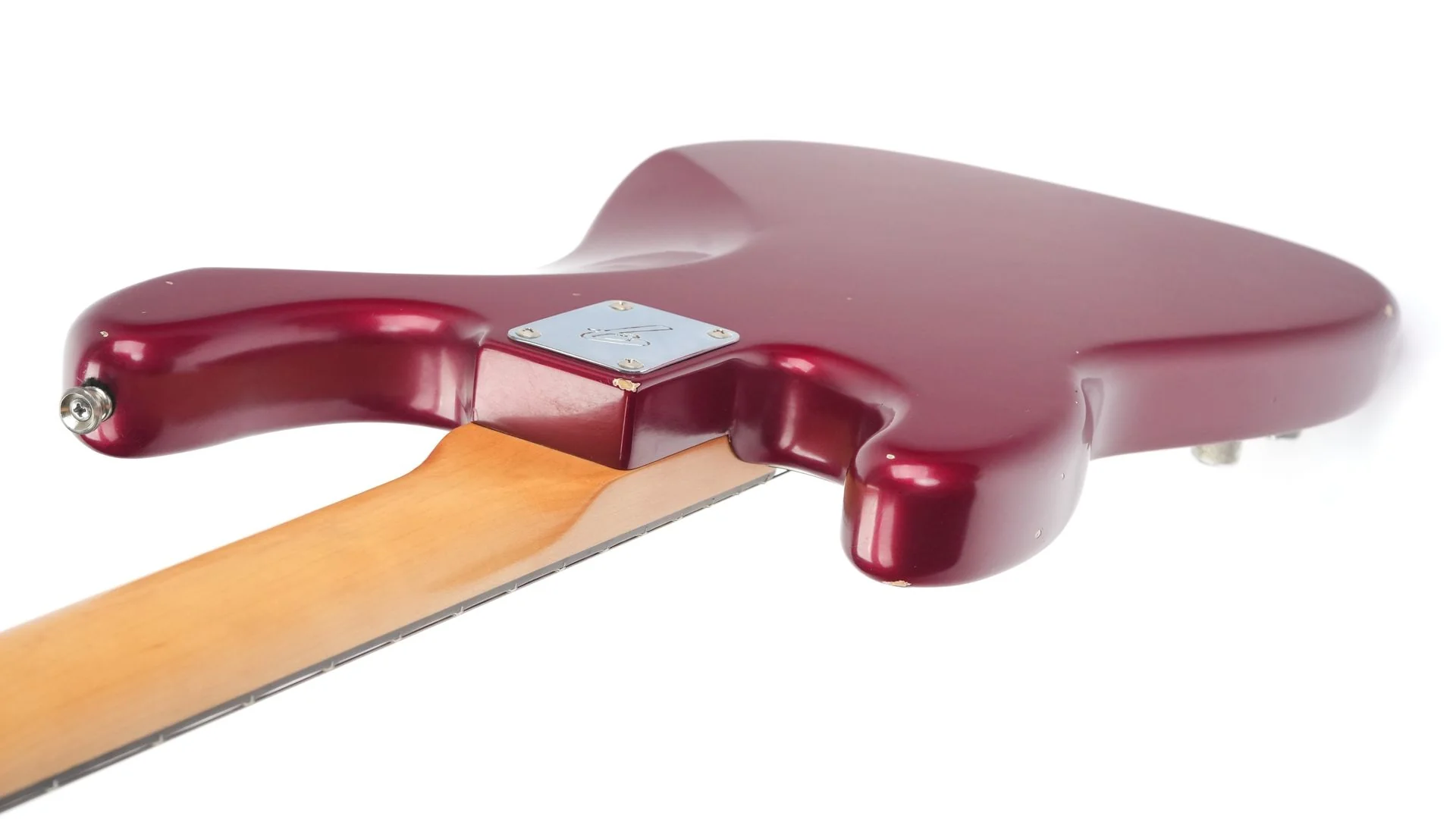 Fender Nate Mendel Precision Bass Candy Apple Red Light Aged 2017 - Image 9