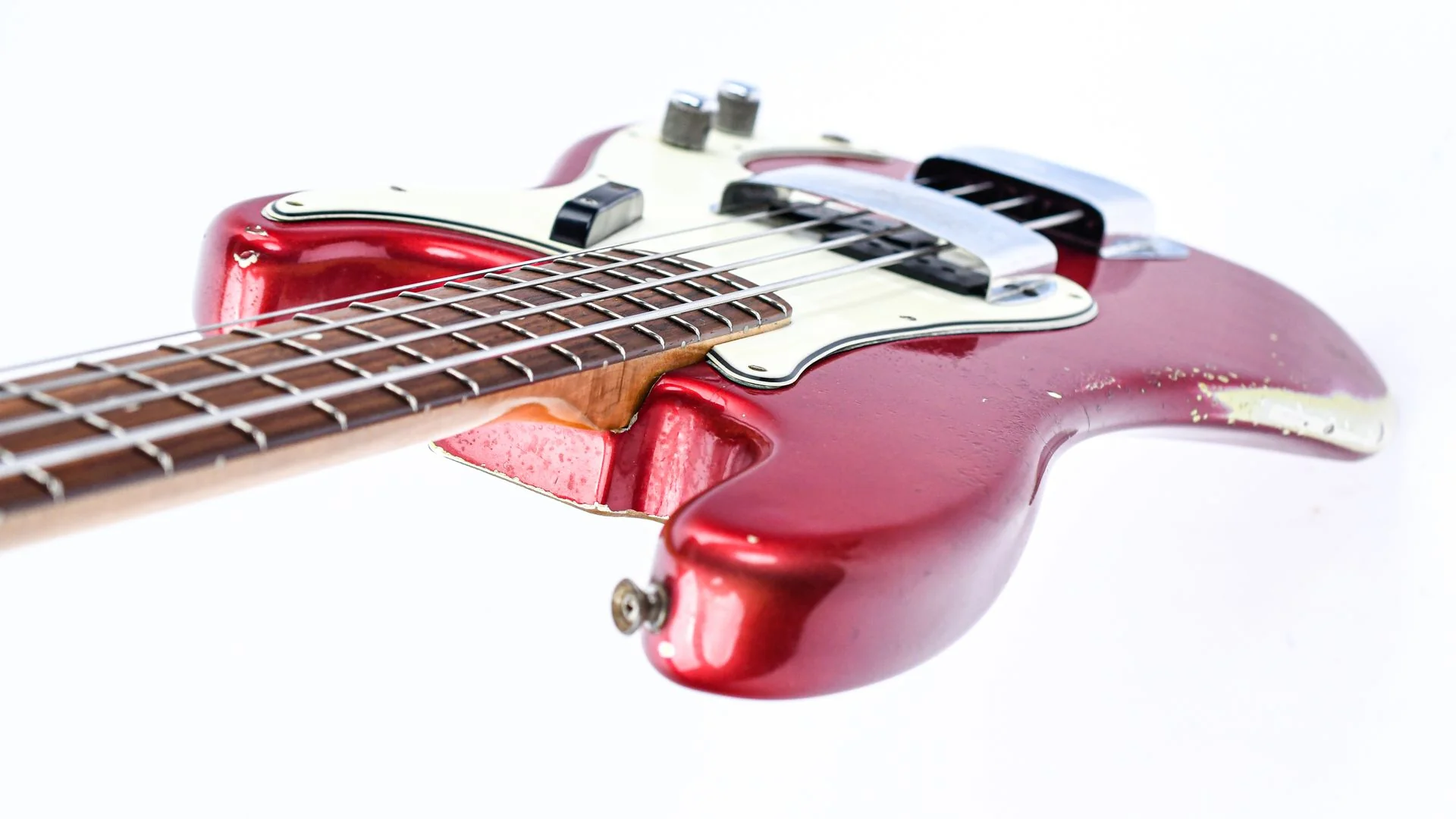 Fender Precision Bass Candy Apple Red 1965 - Image 11