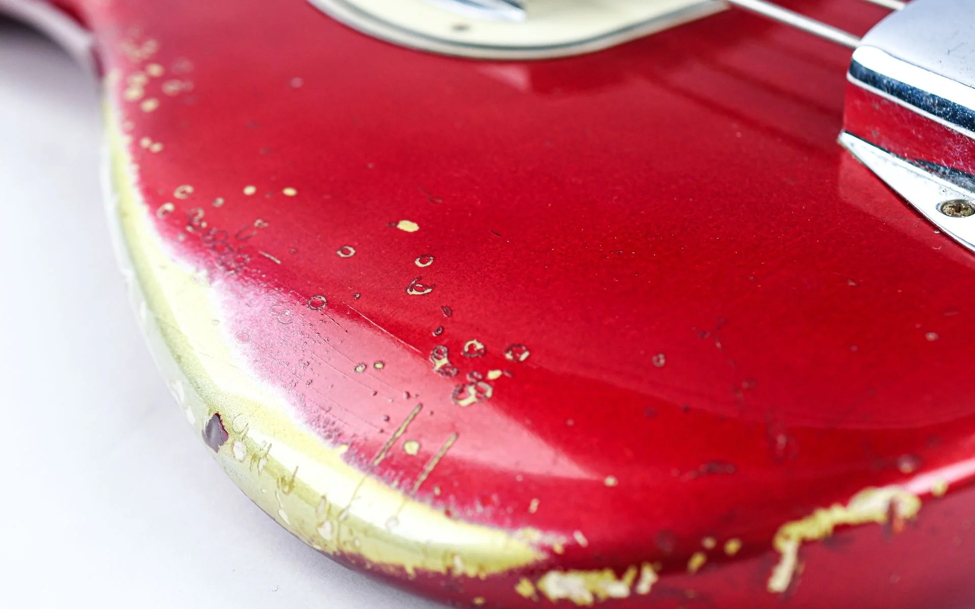 Fender Precision Bass Candy Apple Red 1965 - Image 13