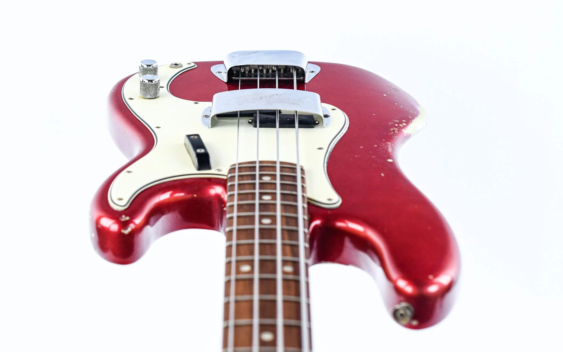 Fender Precision Bass Candy Apple Red 1965 - Image 15