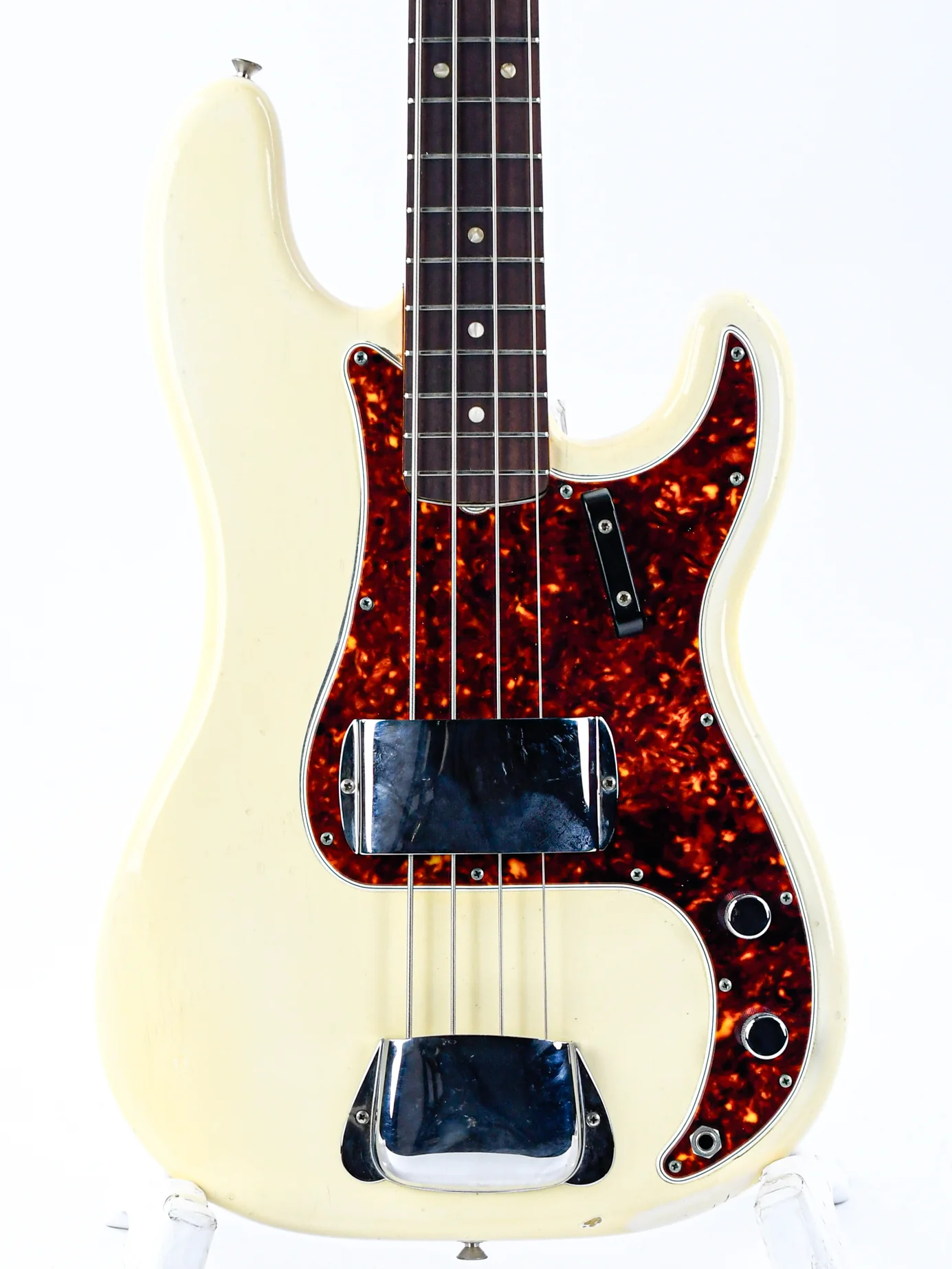 Fender Precision Bass Olympic White 1966 - Image 5