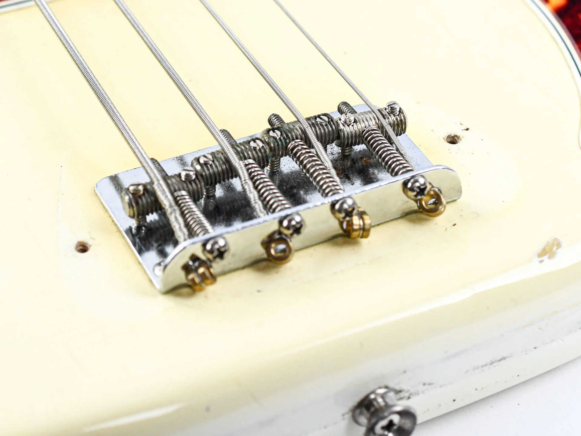 Fender Precision Bass Olympic White 1966 - Image 7