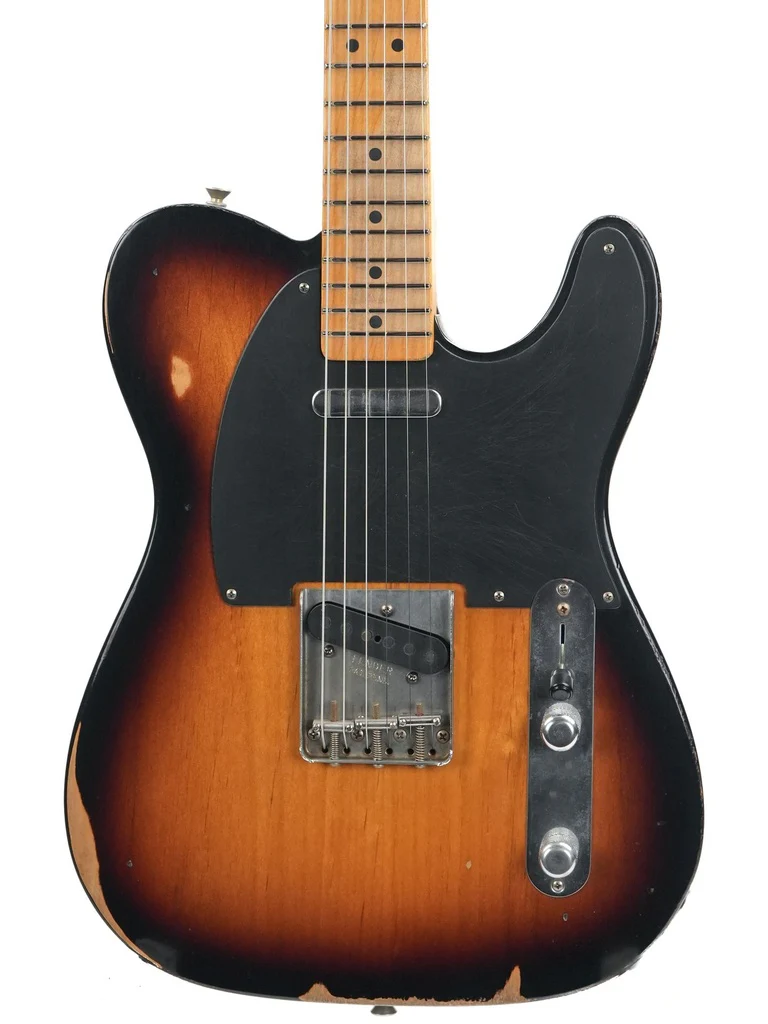 Fender Road Worn 50s Telecaster 2 Color Sunburst 2008 - Image 10