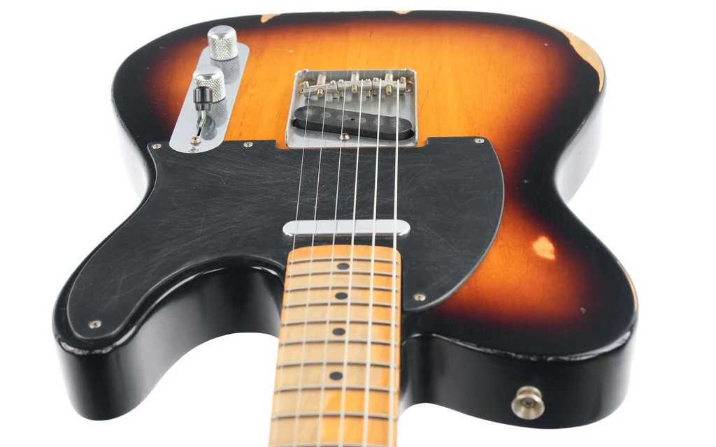 Fender Road Worn 50s Telecaster 2 Color Sunburst 2008 - Image 4